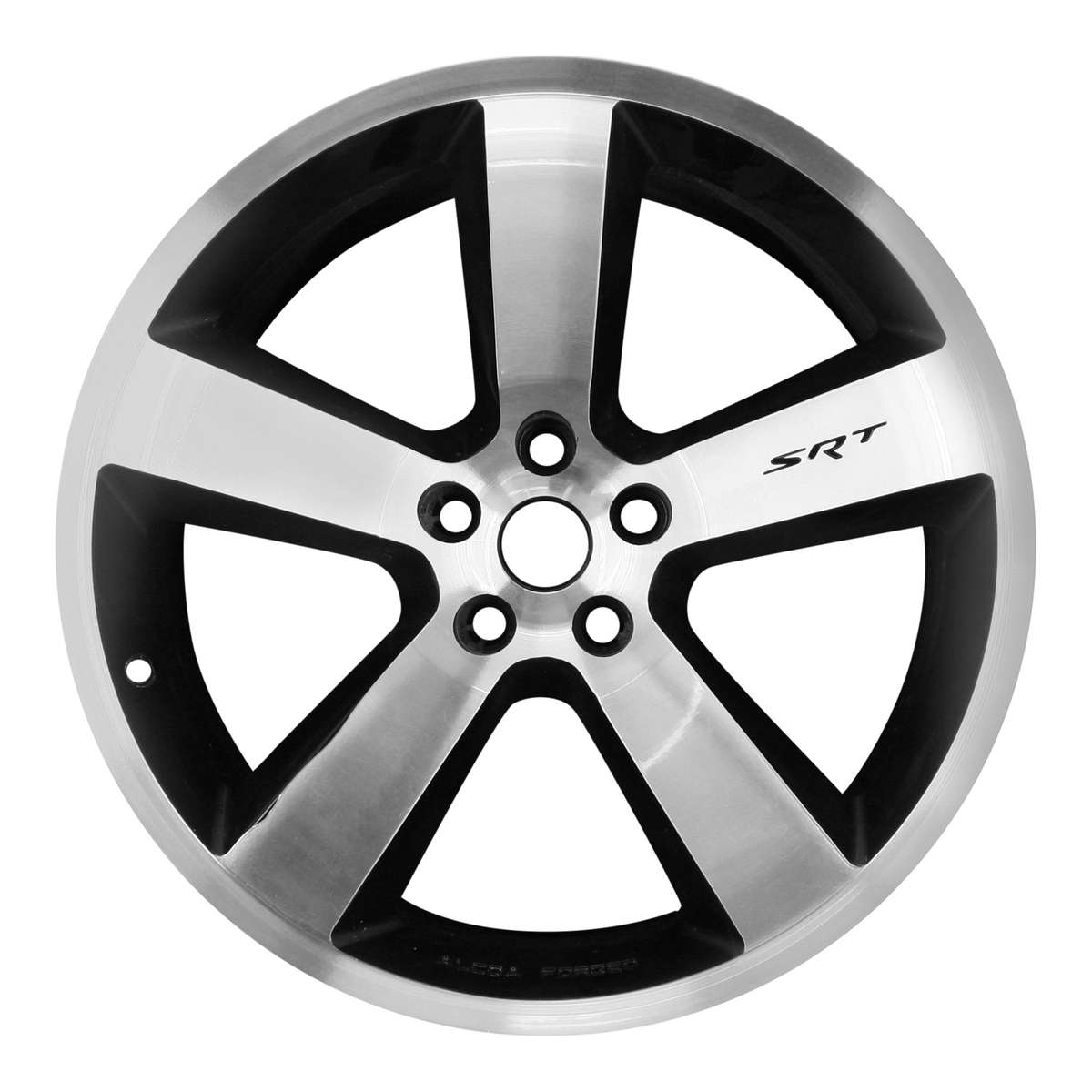 2011 Dodge Challenger 20" OEM Wheel Rim SRT Black W2425MB