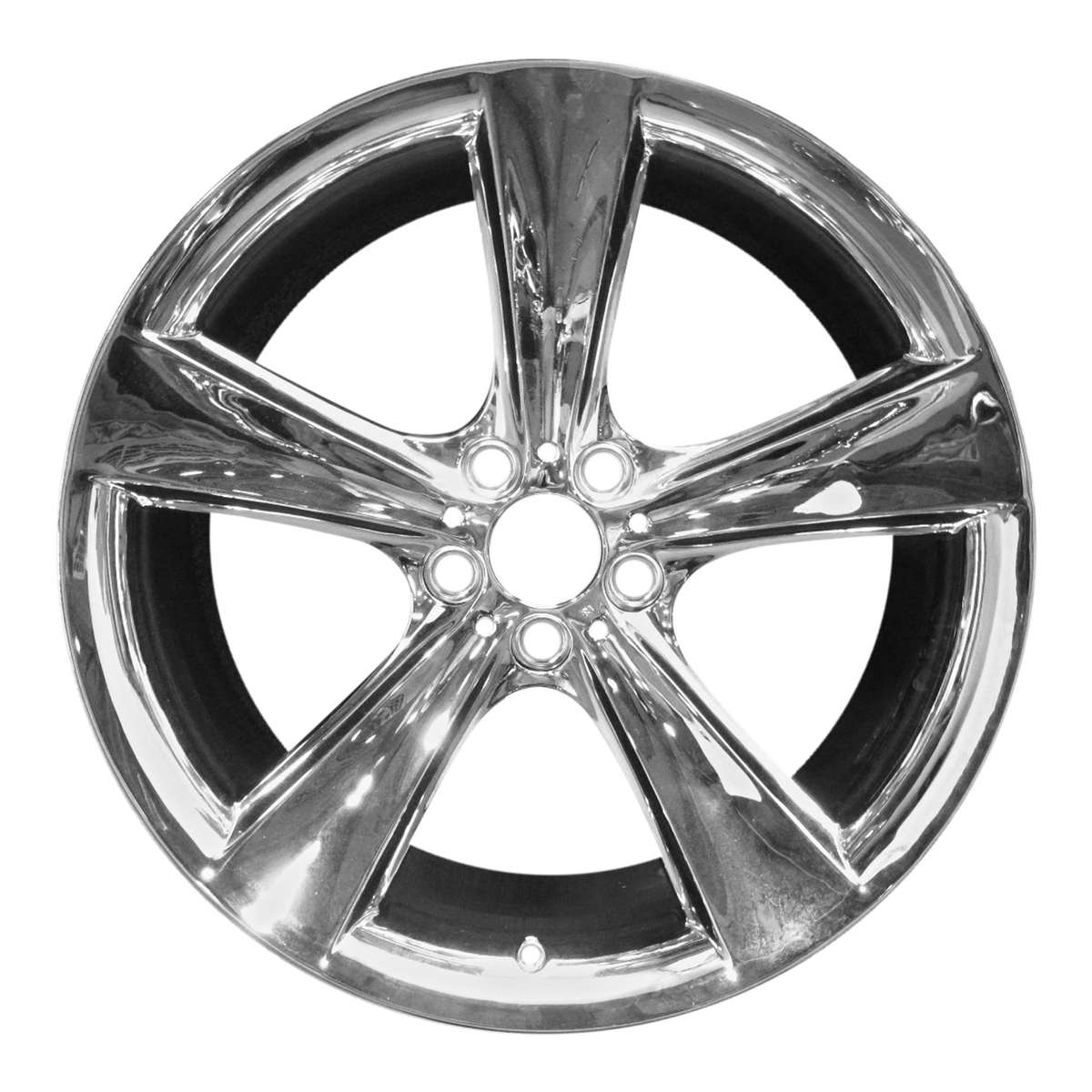 2008 BMW 760i 21" Front OEM Wheel Rim Style 128 W59519CHR