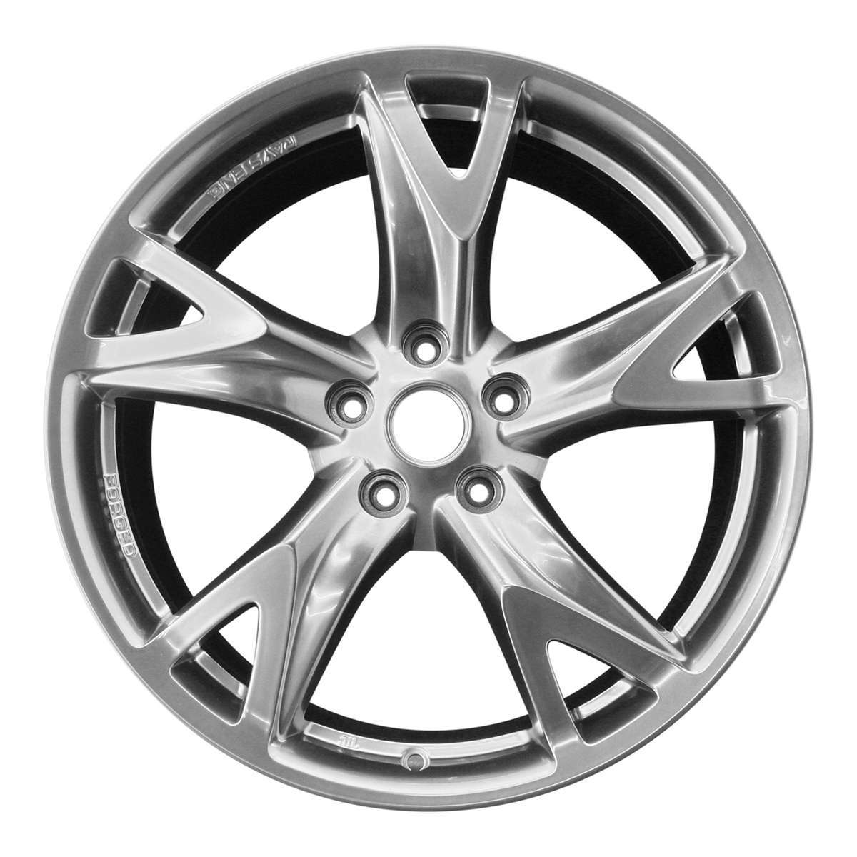 2009 Nissan 370Z 19" Front OEM Wheel Rim Rays ENG Forged W62525H