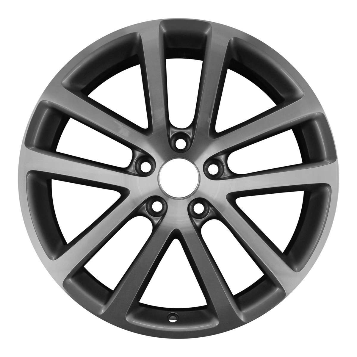 2009 Volkswagen Jetta 18" OEM Wheel Rim Charleston W69909MC