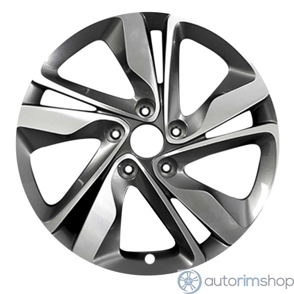 2015 Hyundai Elantra 17" OEM Wheel Rim Without TPMS Slot W70860AMC