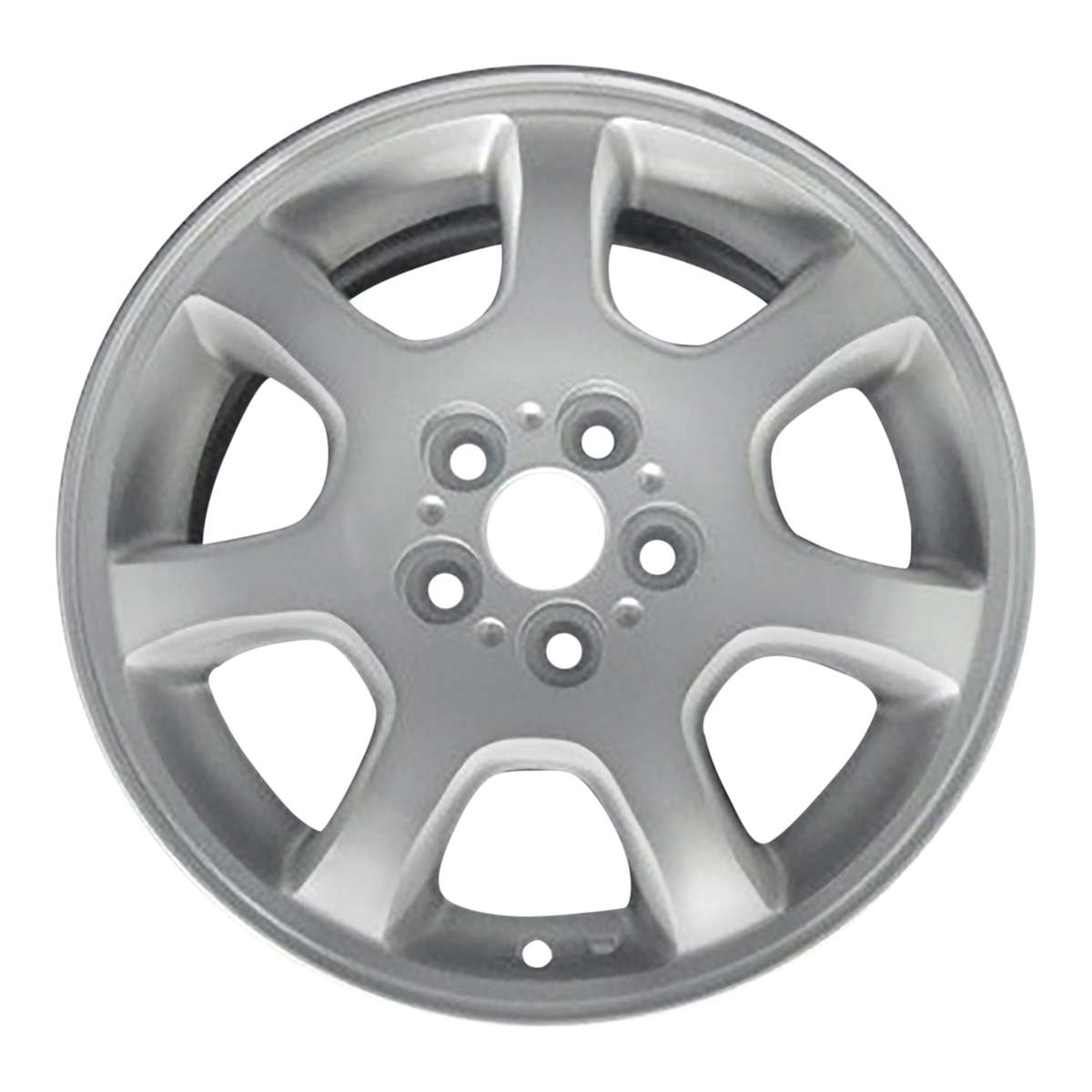 2002 Dodge Neon 15" OEM Wheel Rim with Ledge W2181AS