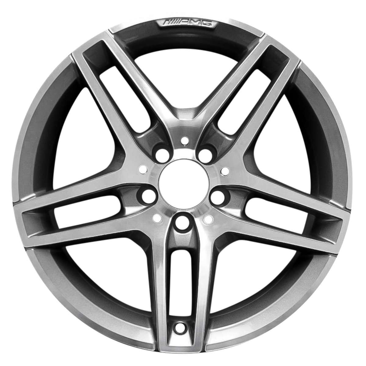 2014 Mercedes E550 18" OEM AMG Rear Wheel Rim W85398MC