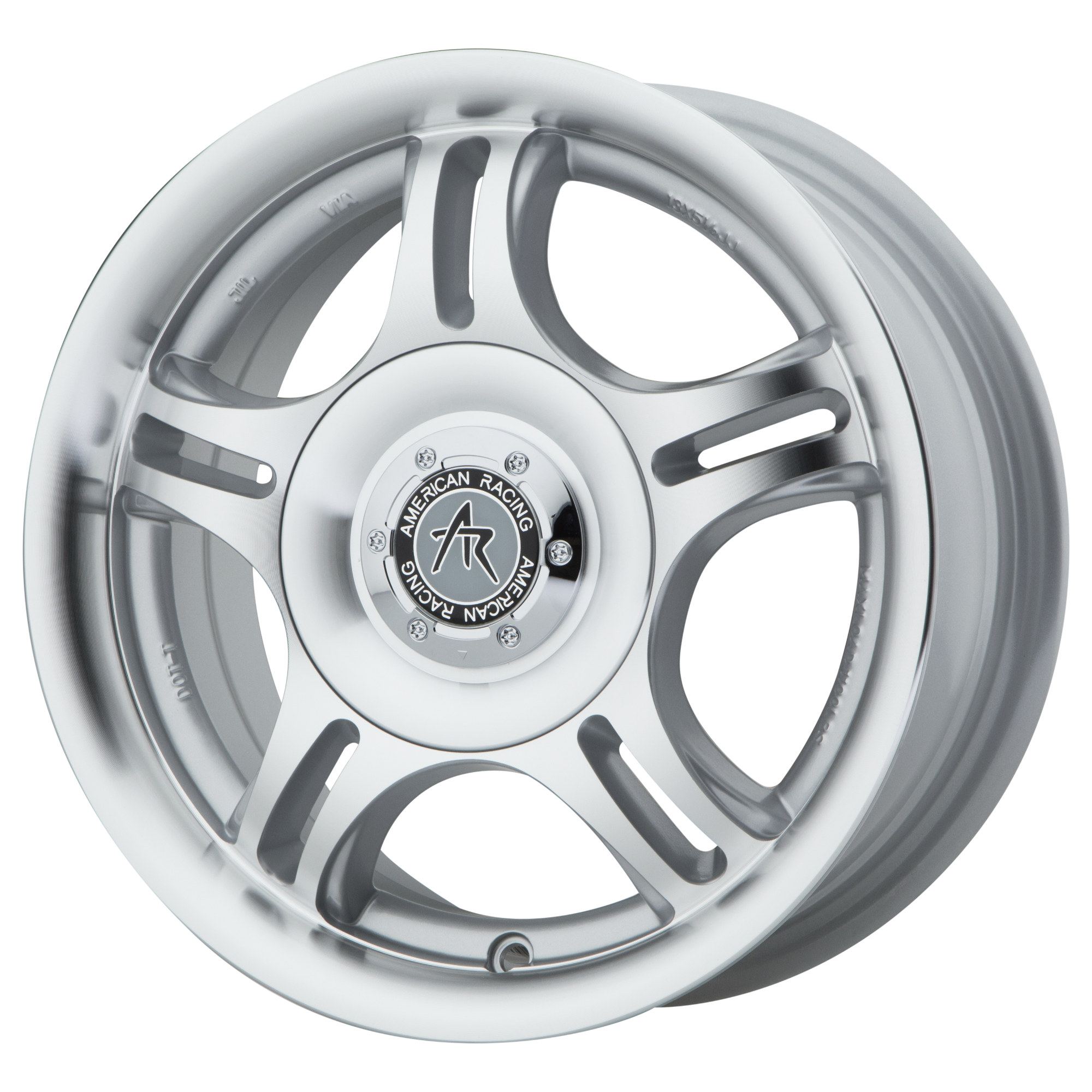 American Racing 16"x7" Non-Chrome Machined With Clearcoat Custom Wheel ARSWCWAR95T67033