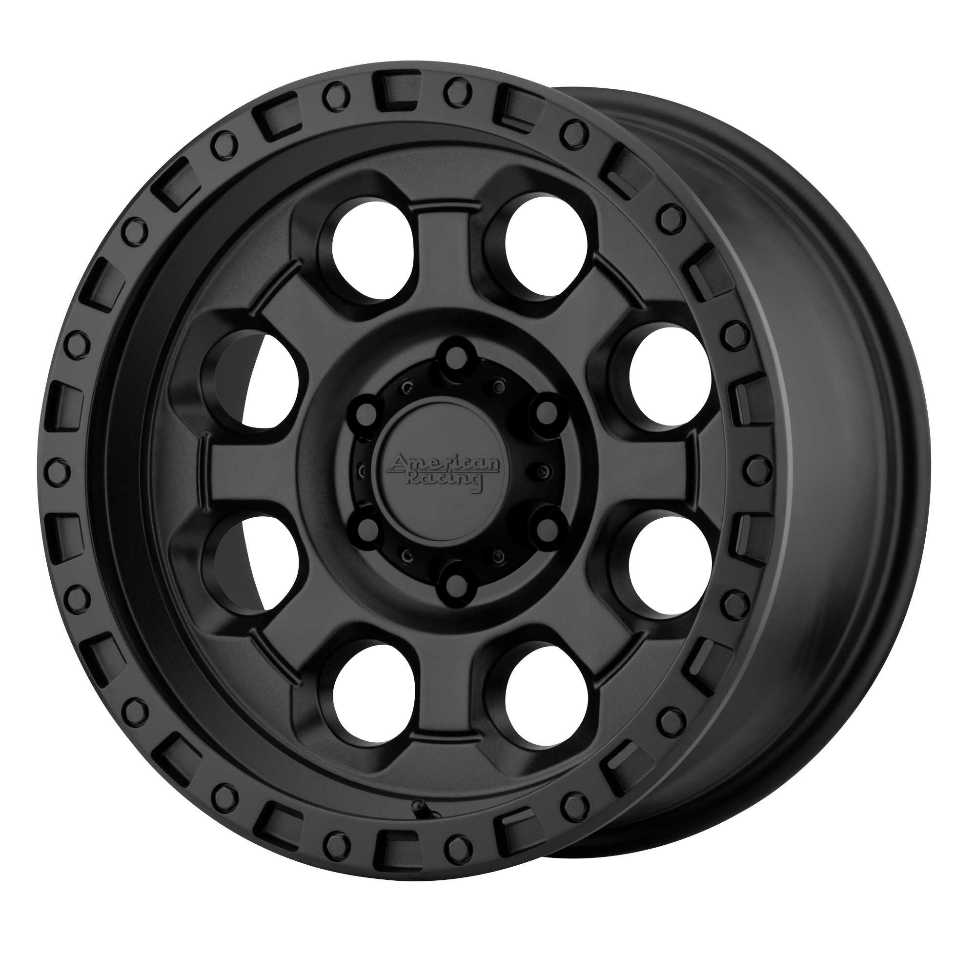 American Racing 16"x8" Non-Chrome Cast Iron Black Custom Wheel ARSWCWAR20168050700