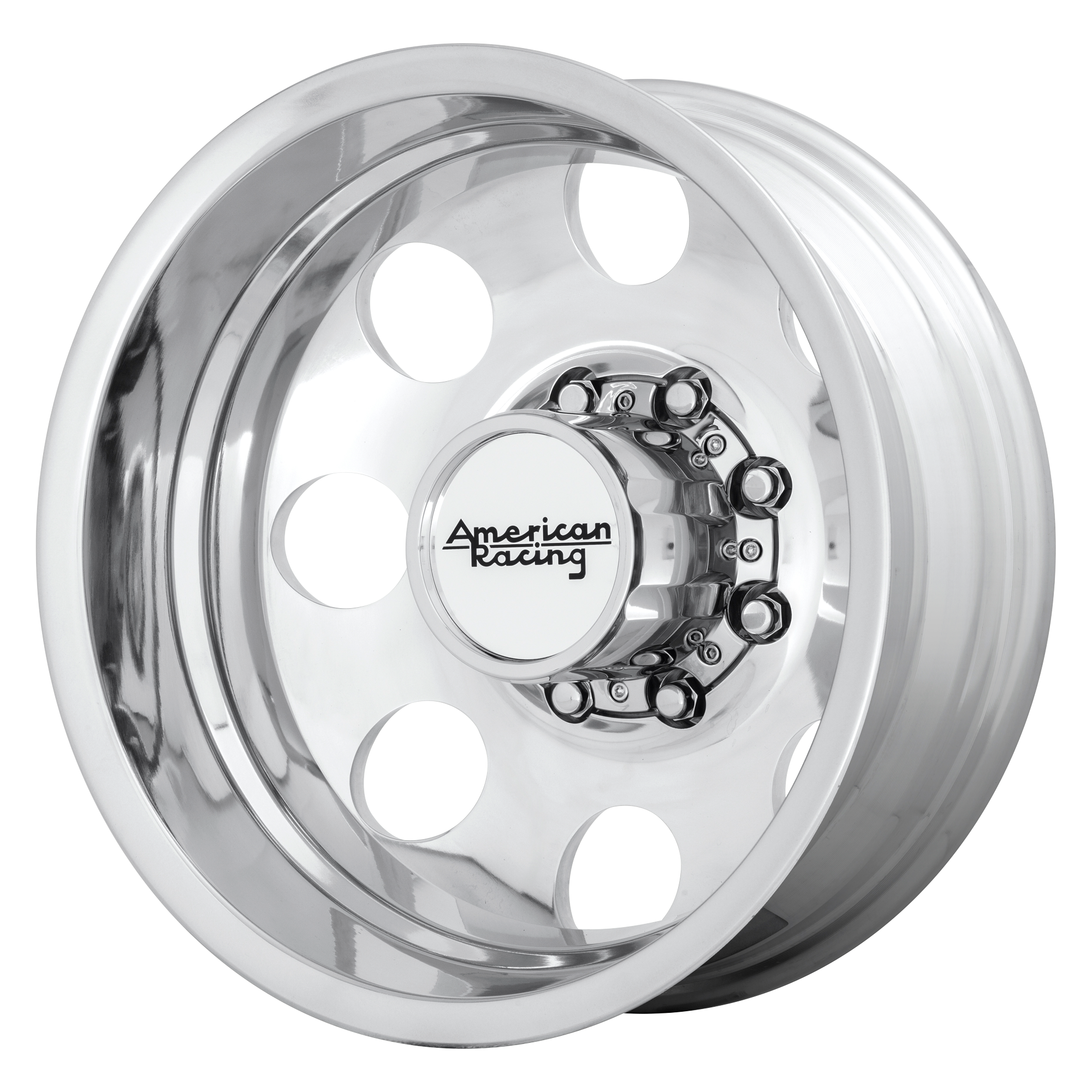 American Racing 16"x6" Non-Chrome Polished Rear Custom Wheel ARSWCWAR204660801134N