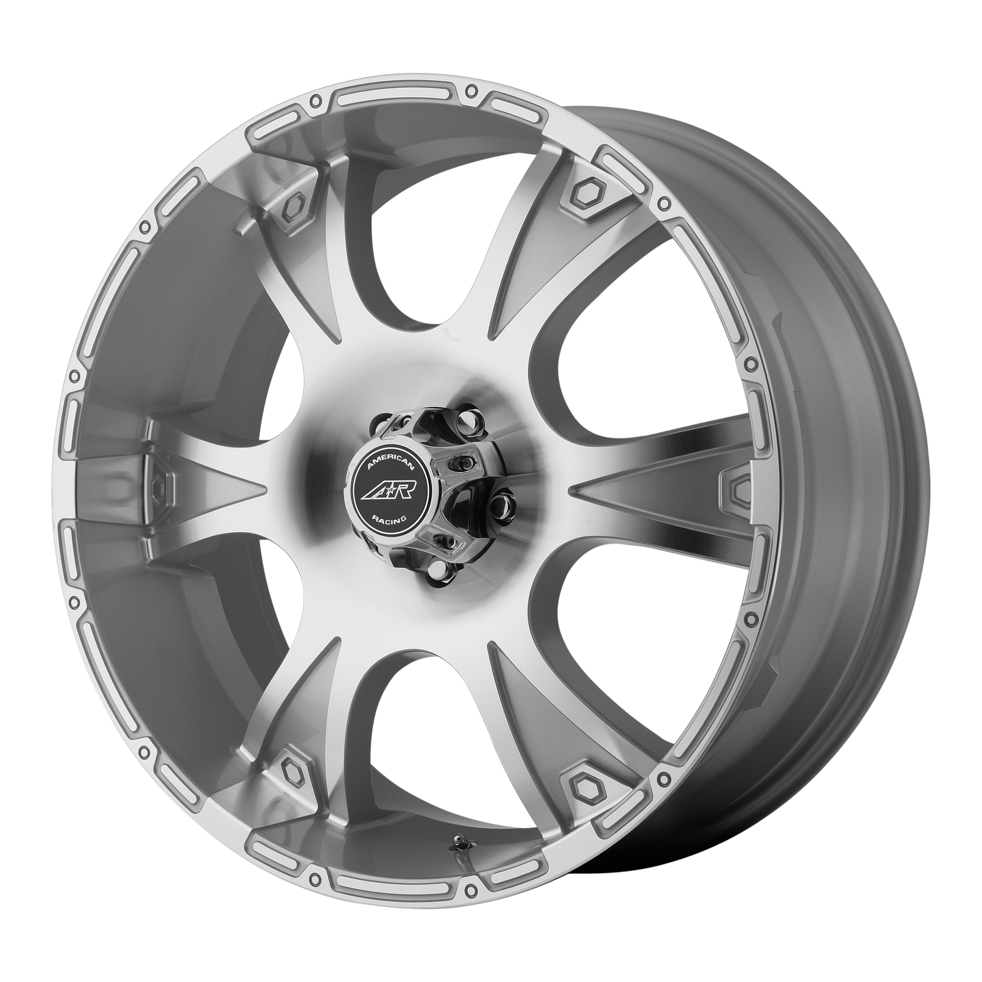 American Racing 20"x8.5" Non-Chrome Silver Machined Custom Wheel ARSWCWAR88928512435