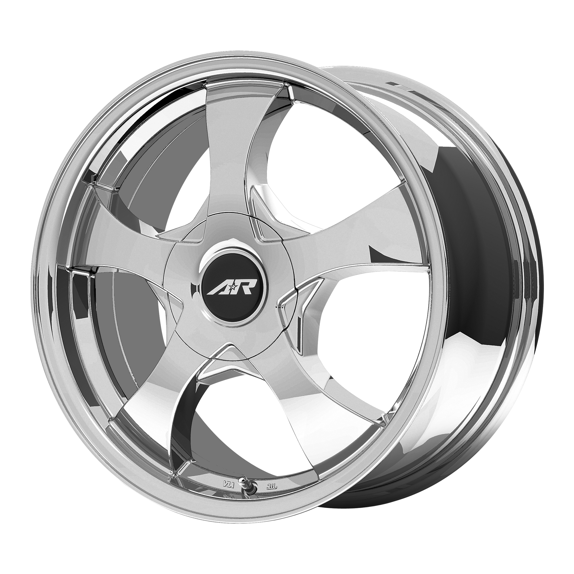 American Racing 17"x7.5" Chrome PVD Custom Wheel ARSWCWAR89577521845