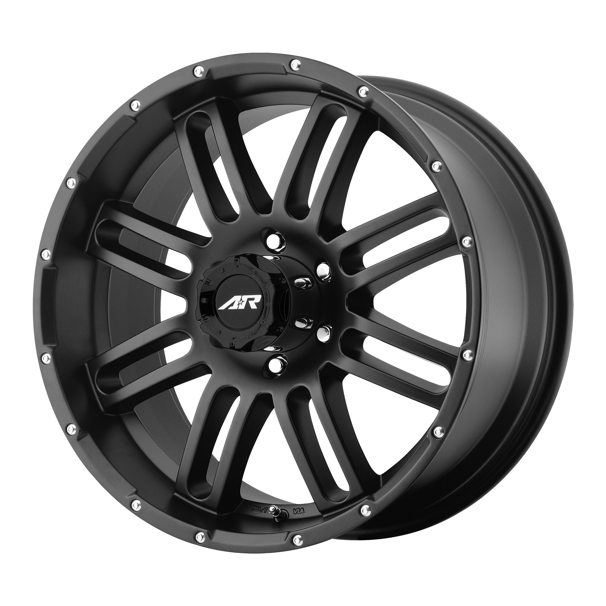 American Racing 20"x9" Non-Chrome Satin Black Custom Wheel ARSWCWAR90129050700