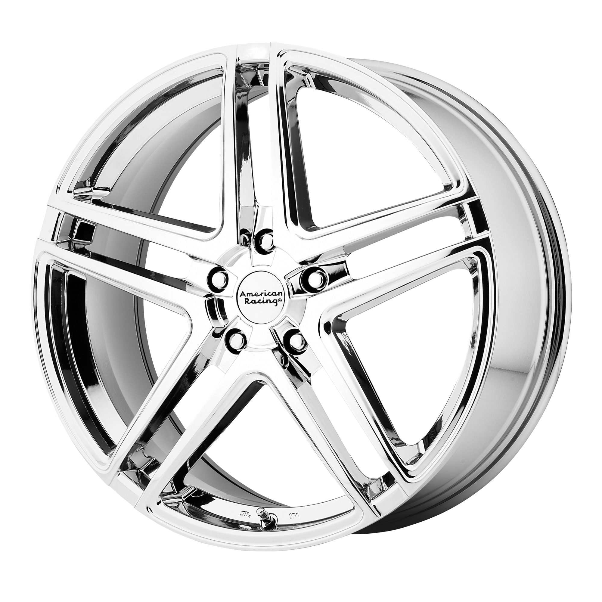 American Racing 17"x7.5" Chrome PVD Custom Wheel ARSWCWAR90777512842