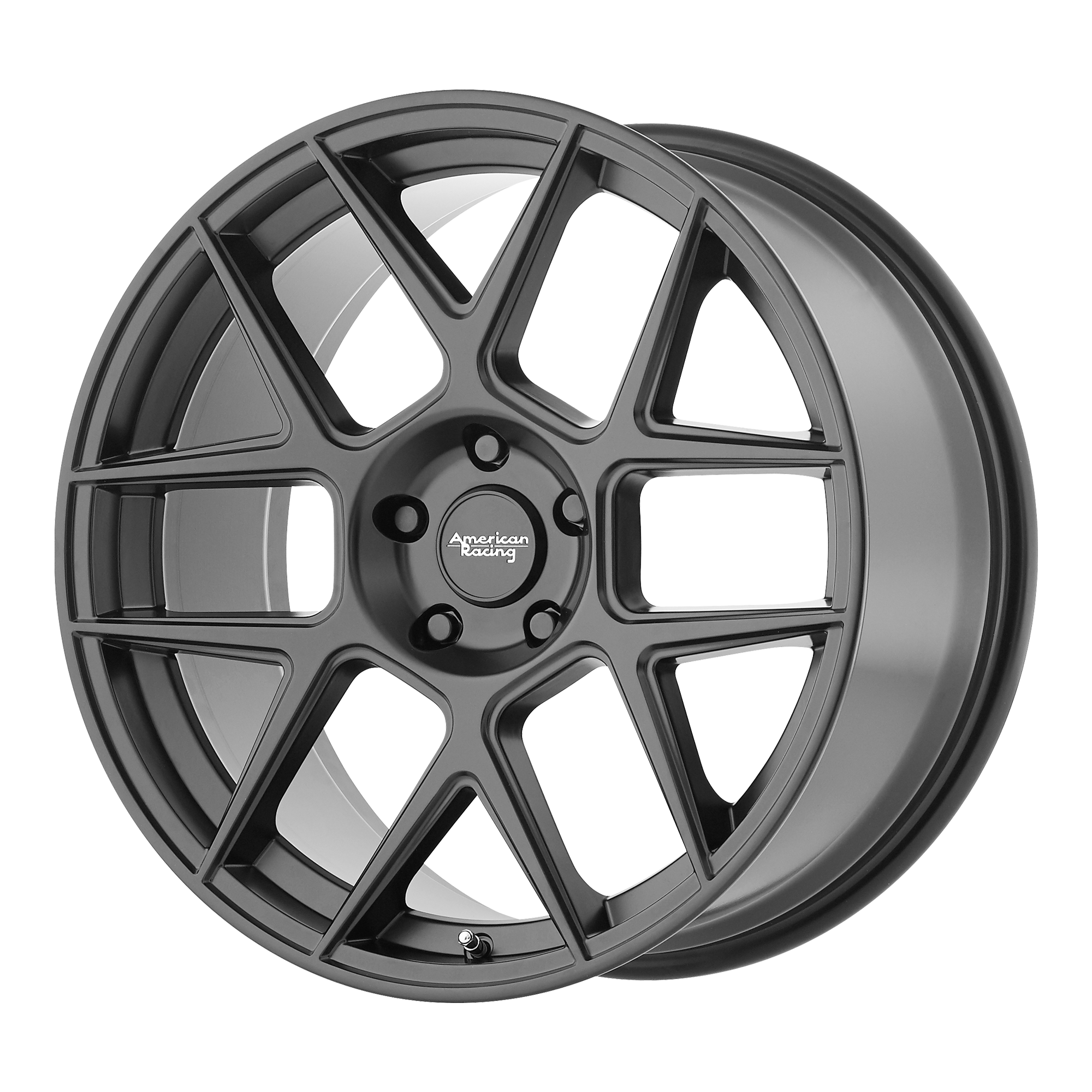 American Racing 20"x10" Non-Chrome Satin Black Custom Wheel ARSWCWAR91321012740