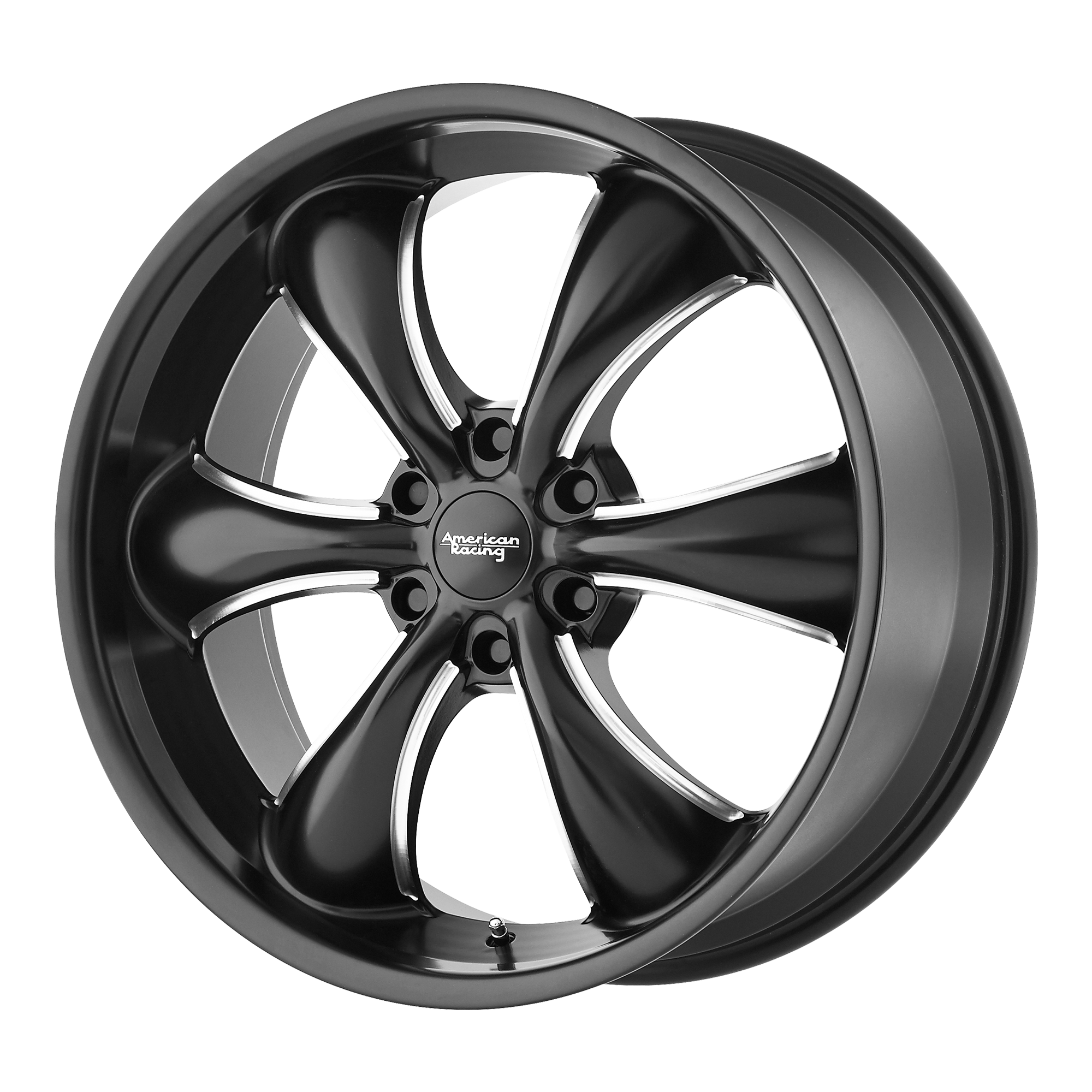 American Racing 22"x9" Non-Chrome Satin Black Milled Custom Wheel ARSWCWAR91422963930