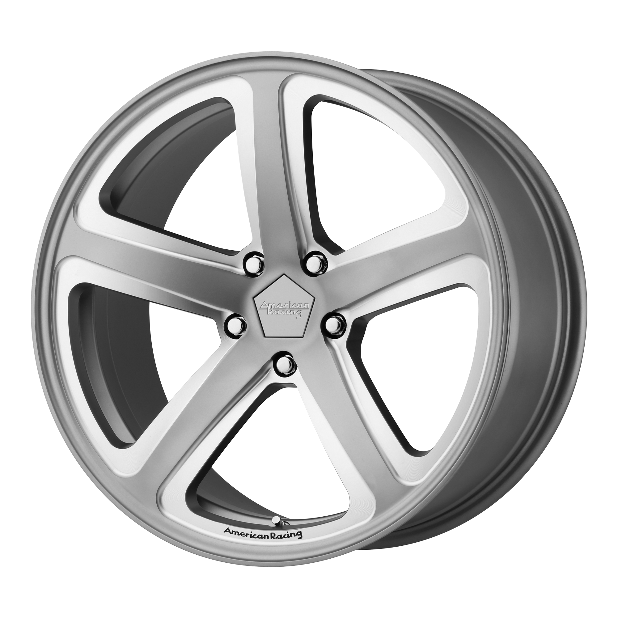 American Racing 20"x10" Non-Chrome Satin Gray Milled Custom Wheel ARSWCWAR92221052440