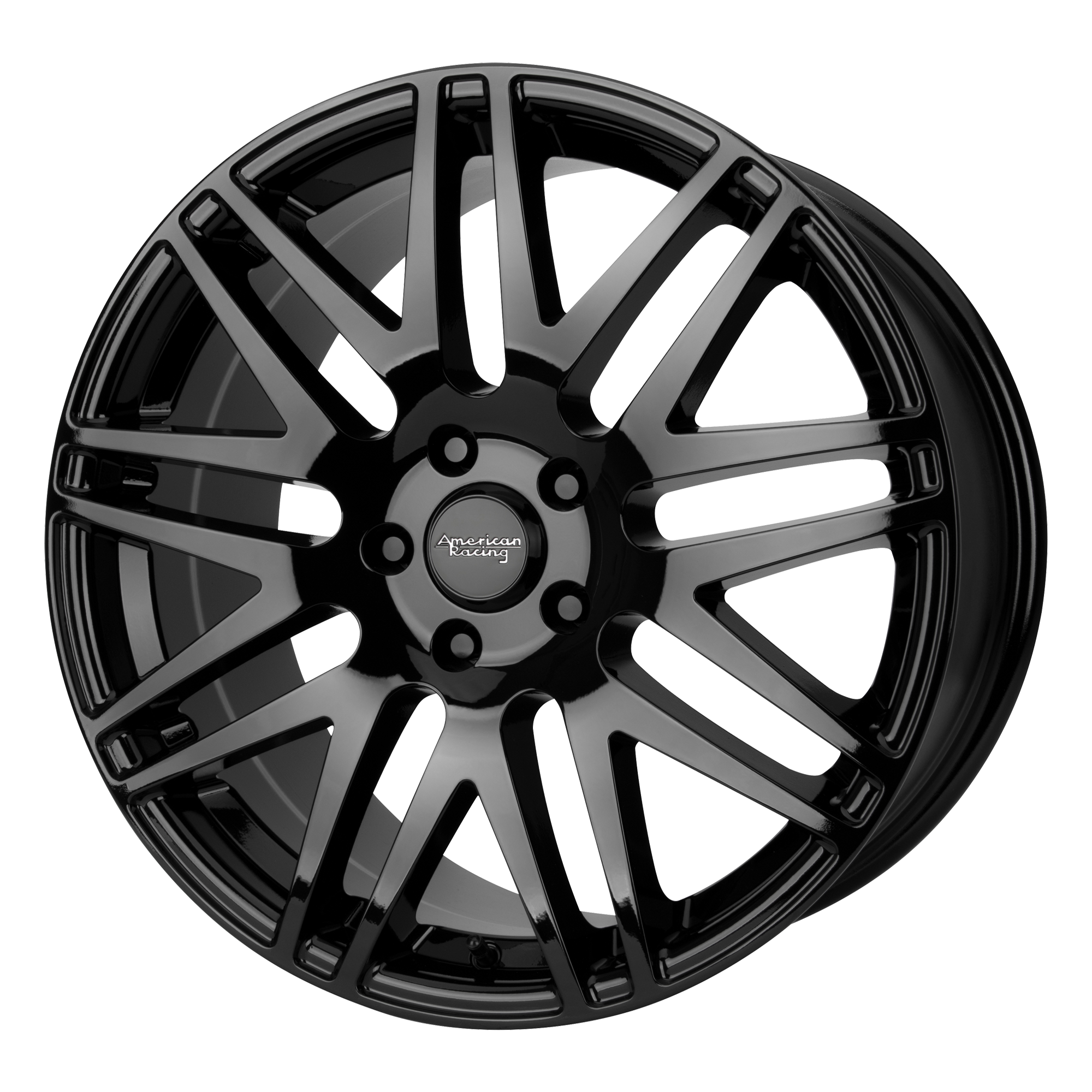 American Racing 17"x7" Non-Chrome Gloss Black Custom Wheel ARSWCWAR92877012340