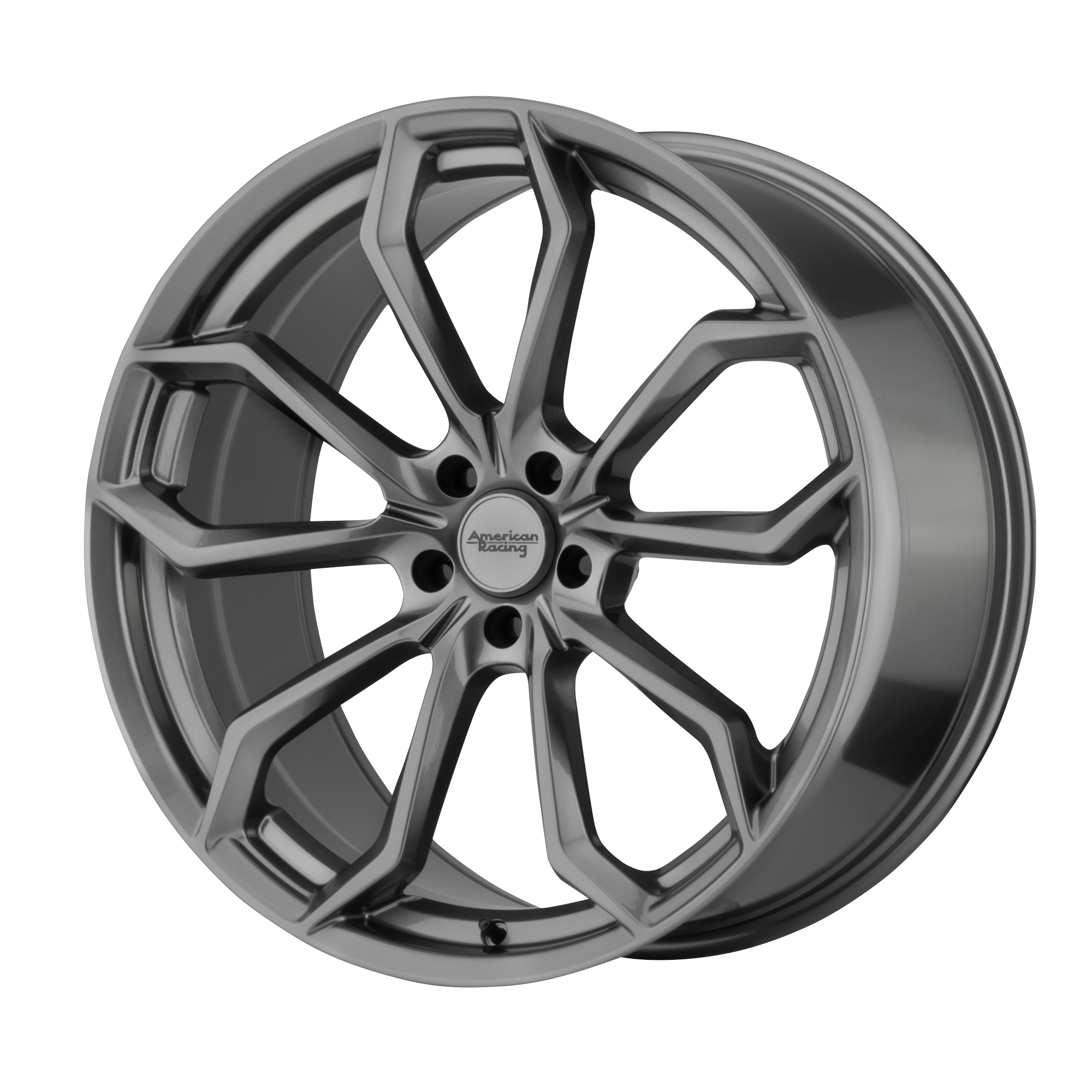 American Racing 22"x10.5" Non-Chrome Graphite Custom Wheel ARSWCWAR93222515925