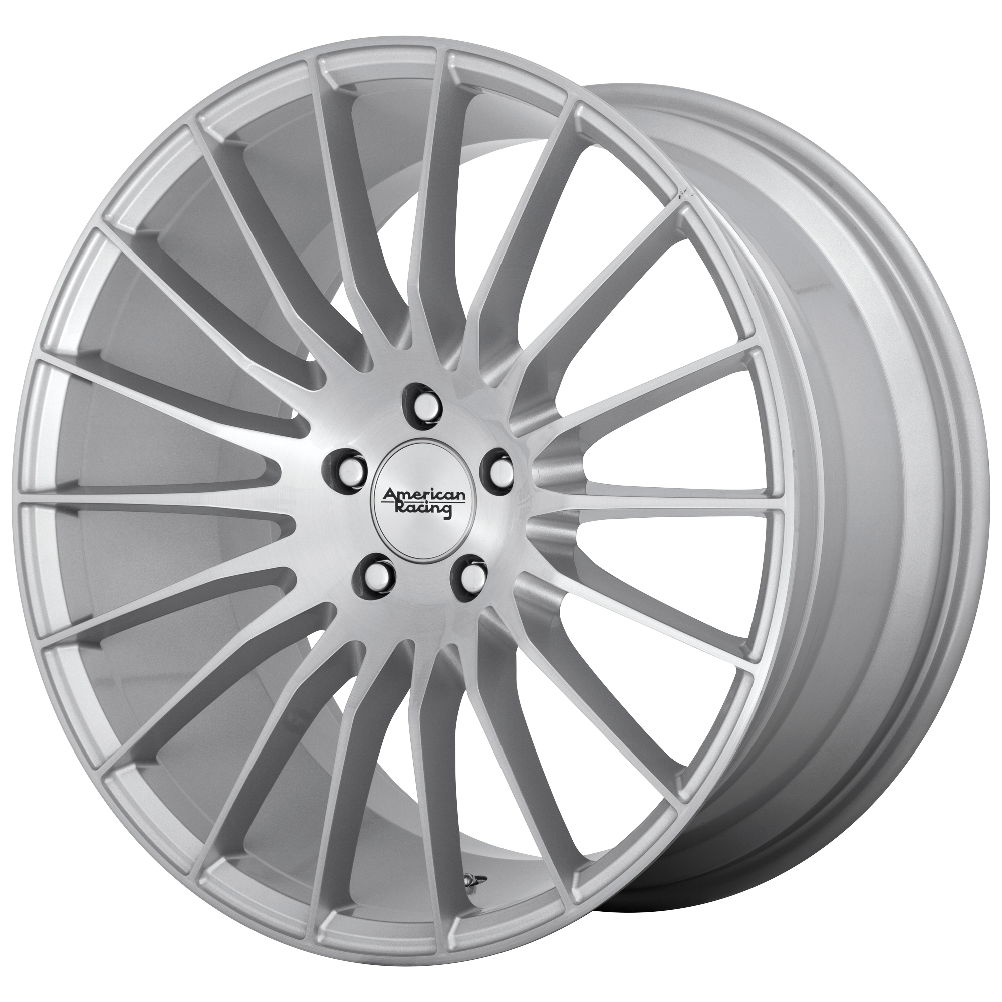 American Racing 20"x8.5" Non-Chrome Brushed Silver Custom Wheel ARSWCWAR93428552425