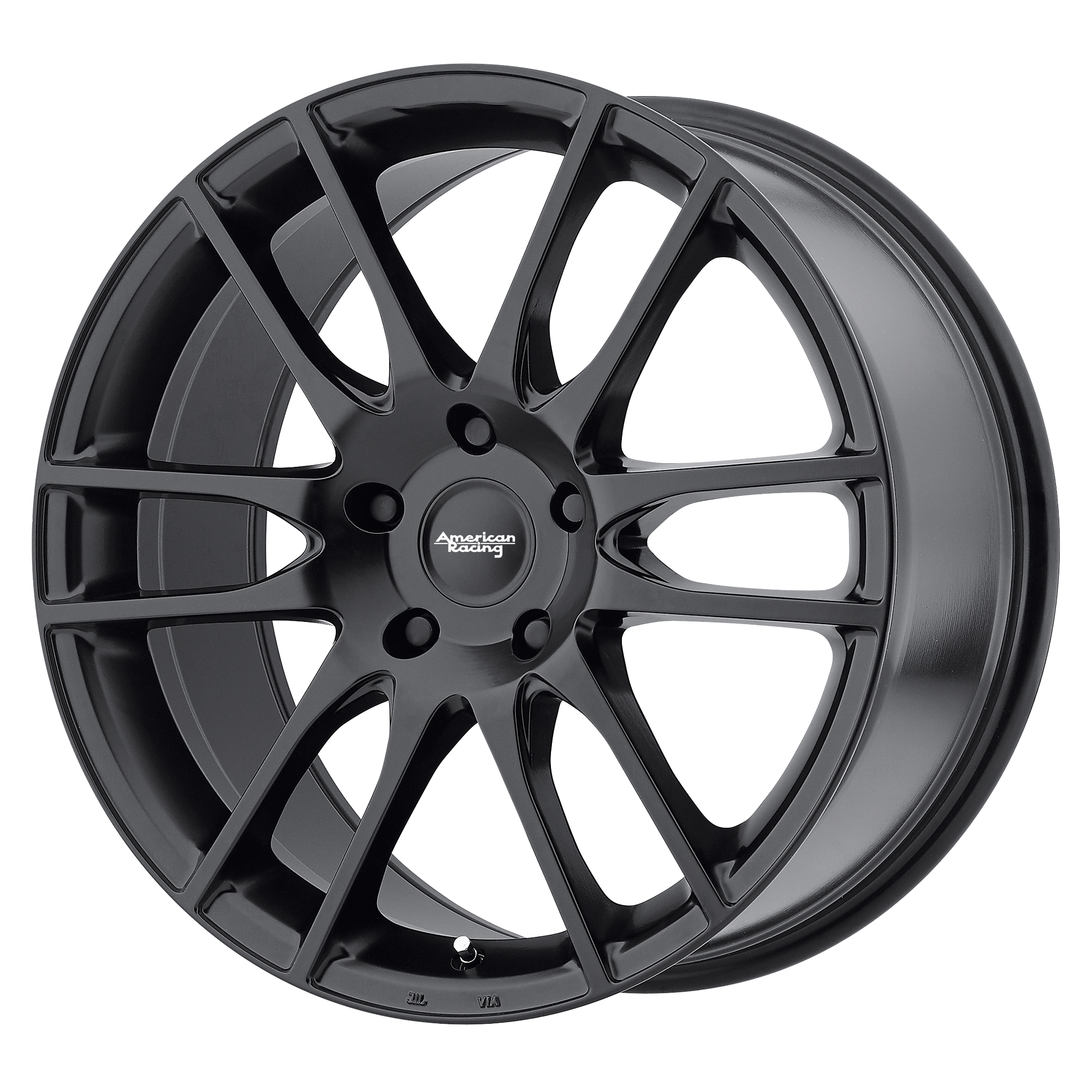 American Racing 20"x8.5" Non-Chrome Satin Black Custom Wheel ARSWCWAR93728512735