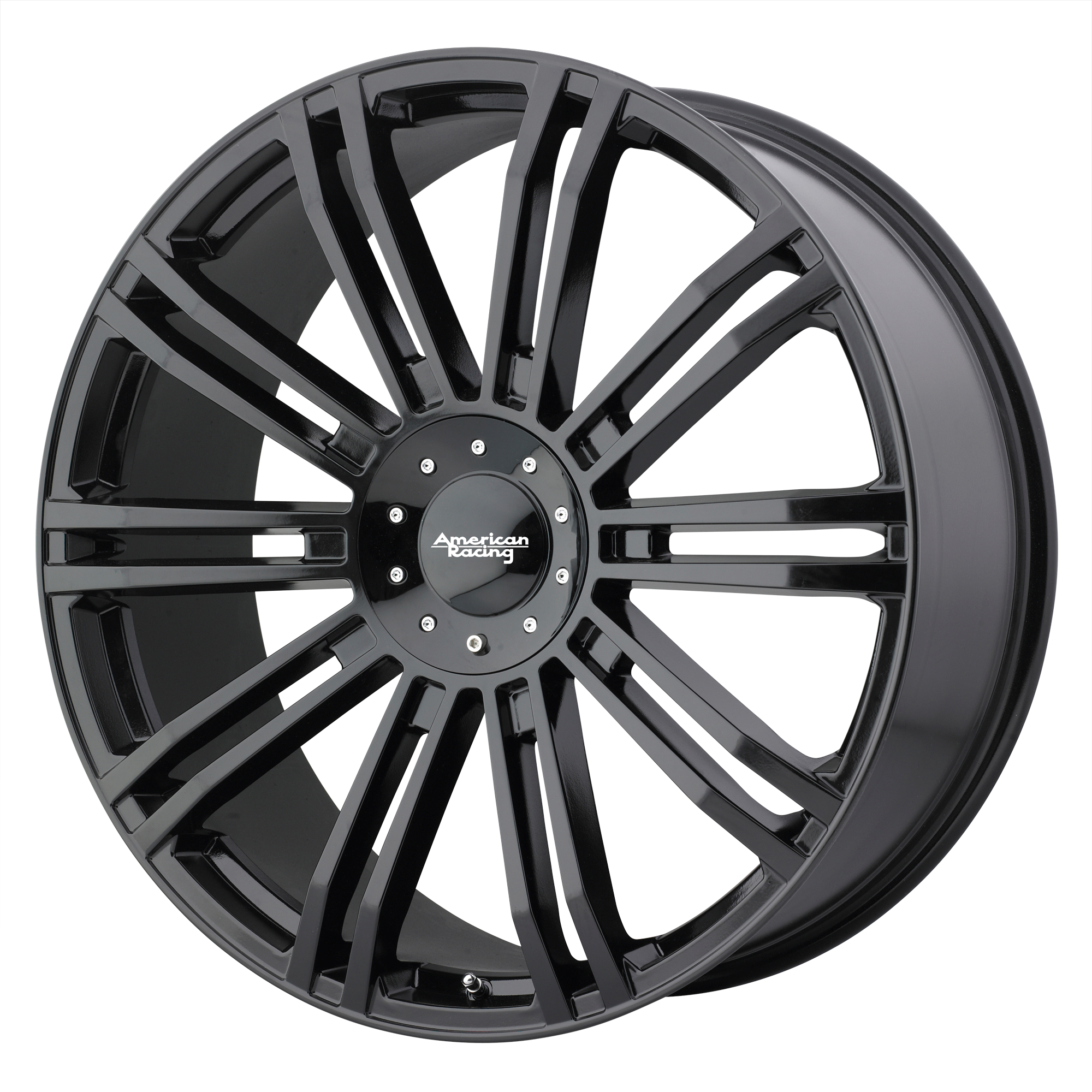 American Racing 22"x9.5" Non-Chrome Gloss Black Custom Wheel ARSWCWAR93922917335