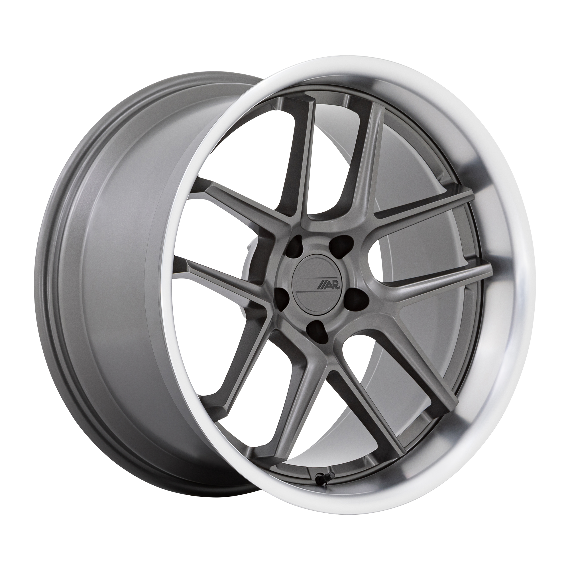 American Racing 20"x11" Non-Chrome Matte Gunmetal With Machined Lip Custom Wheel ARSWCWAR942AD20111506N