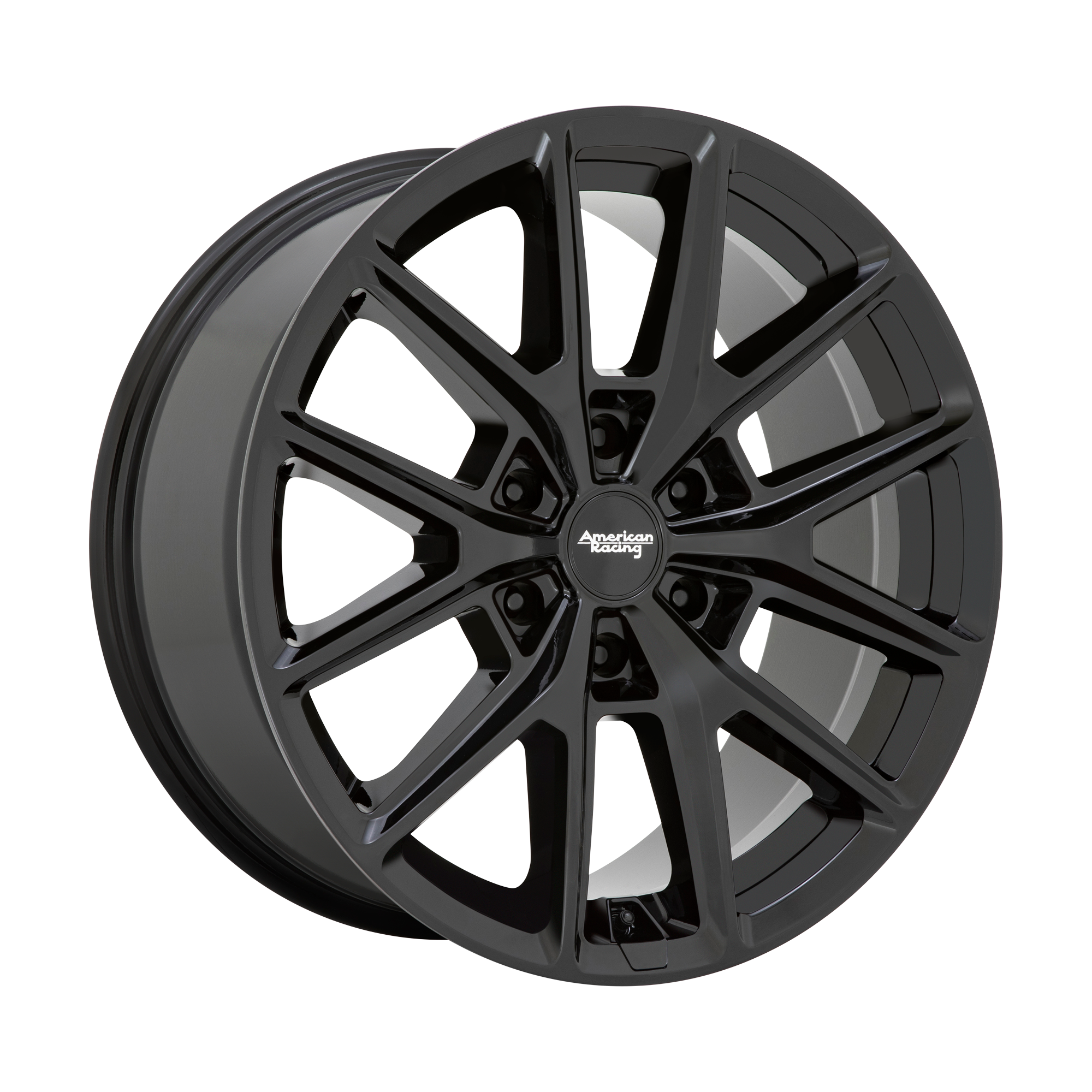 American Racing 17"x8" Non-Chrome Gloss Black Custom Wheel ARSWCWAR945BX17806335