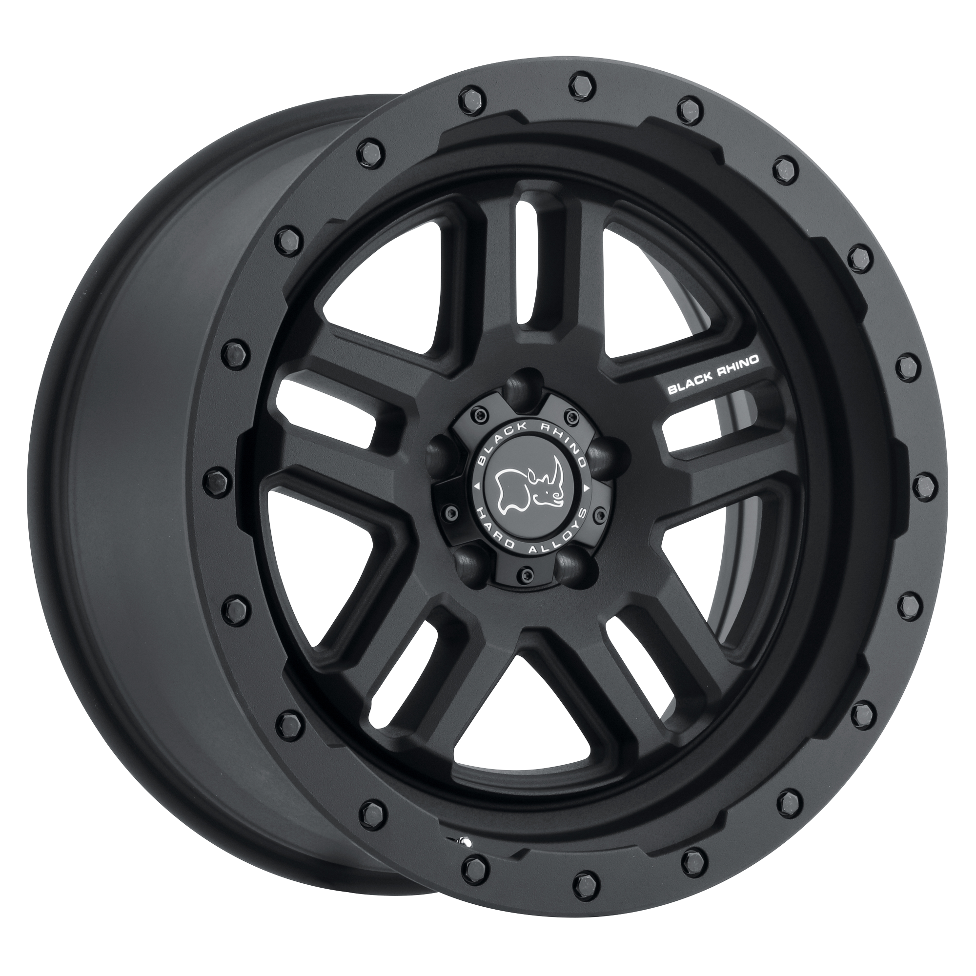 Black Rhino 17"x8" Non-Chrome Textured Matte Black Custom Wheel ARSWCW1780BTW305114M76