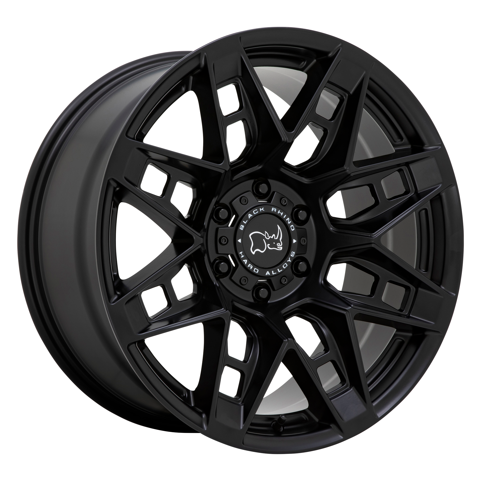 Black Rhino 17"x8.5" Non-Chrome Matte Black Custom Wheel ARSWCW1785CPK86140M12