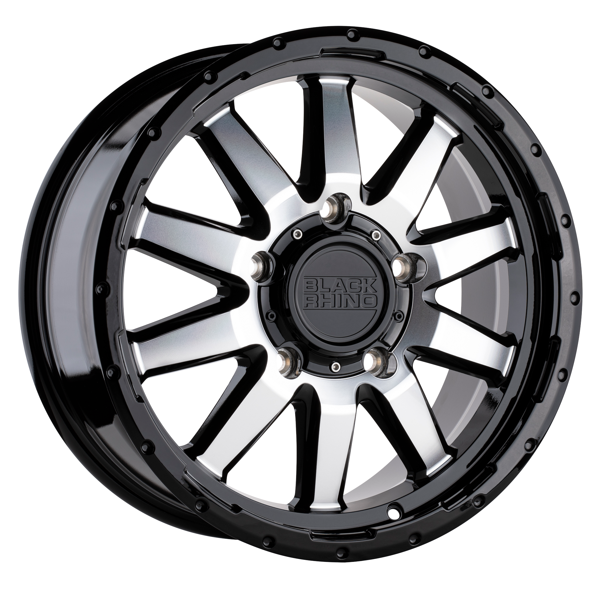 Black Rhino 16"x7.5" Non-Chrome Matte Black Custom Wheel ARSWCW1675ECN455160M65