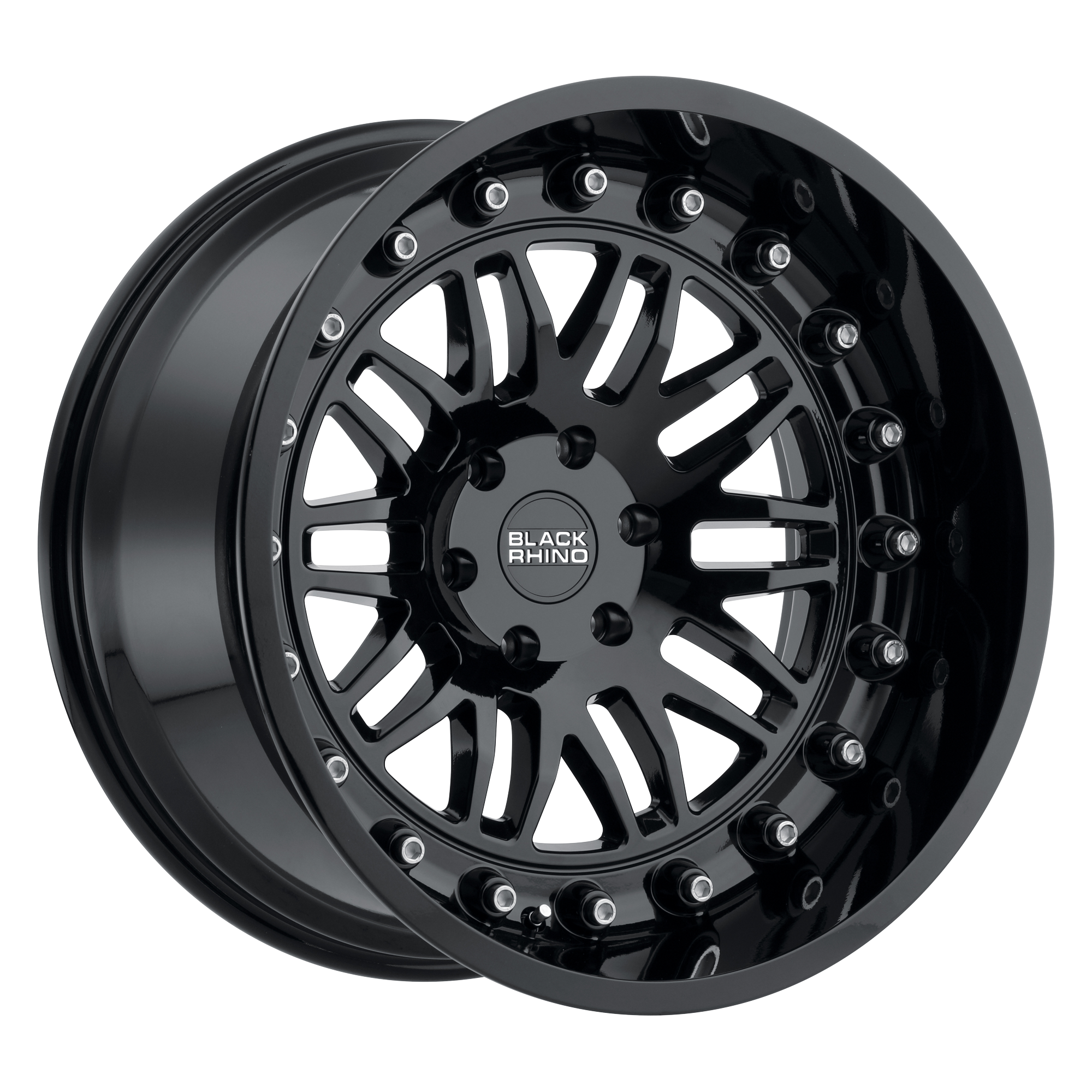 Black Rhino 17"x9.5" Non-Chrome Gloss Black Custom Wheel ARSWCW1795FRY86140B12