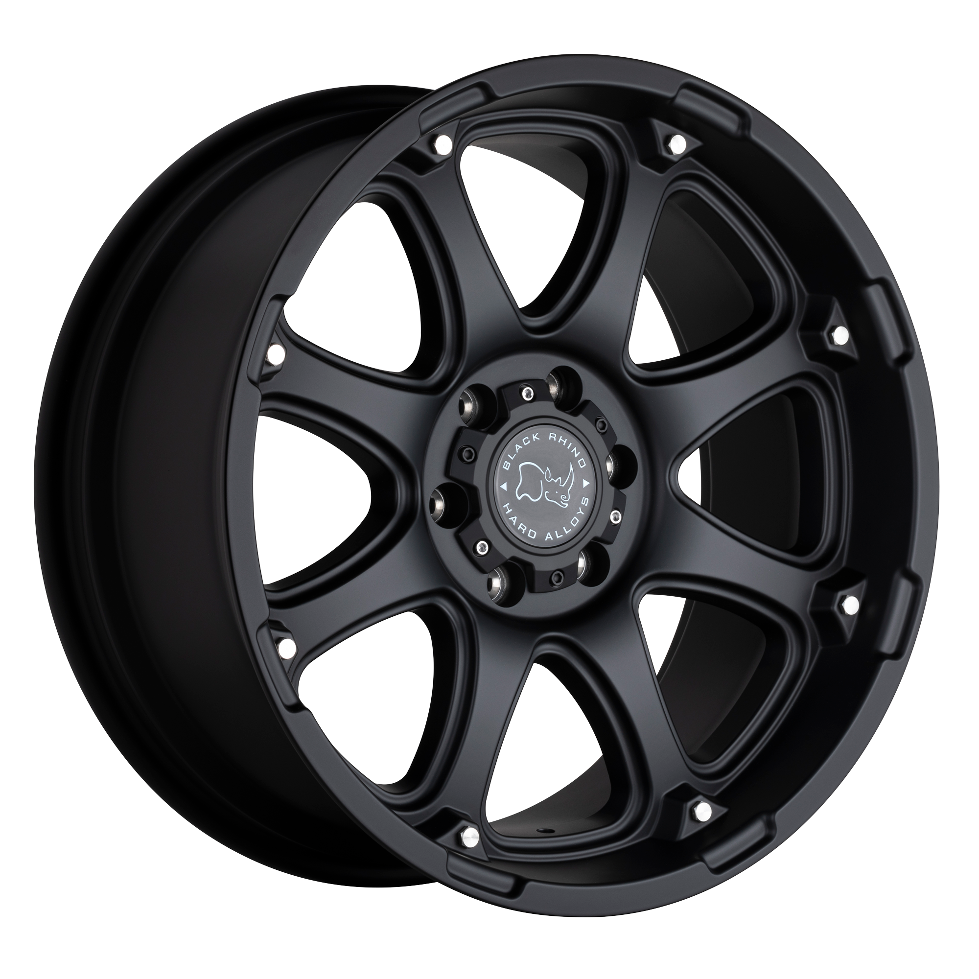 Black Rhino 17"x9" Non-Chrome Matte Black Custom Wheel ARSWCW1790GLA26140M12