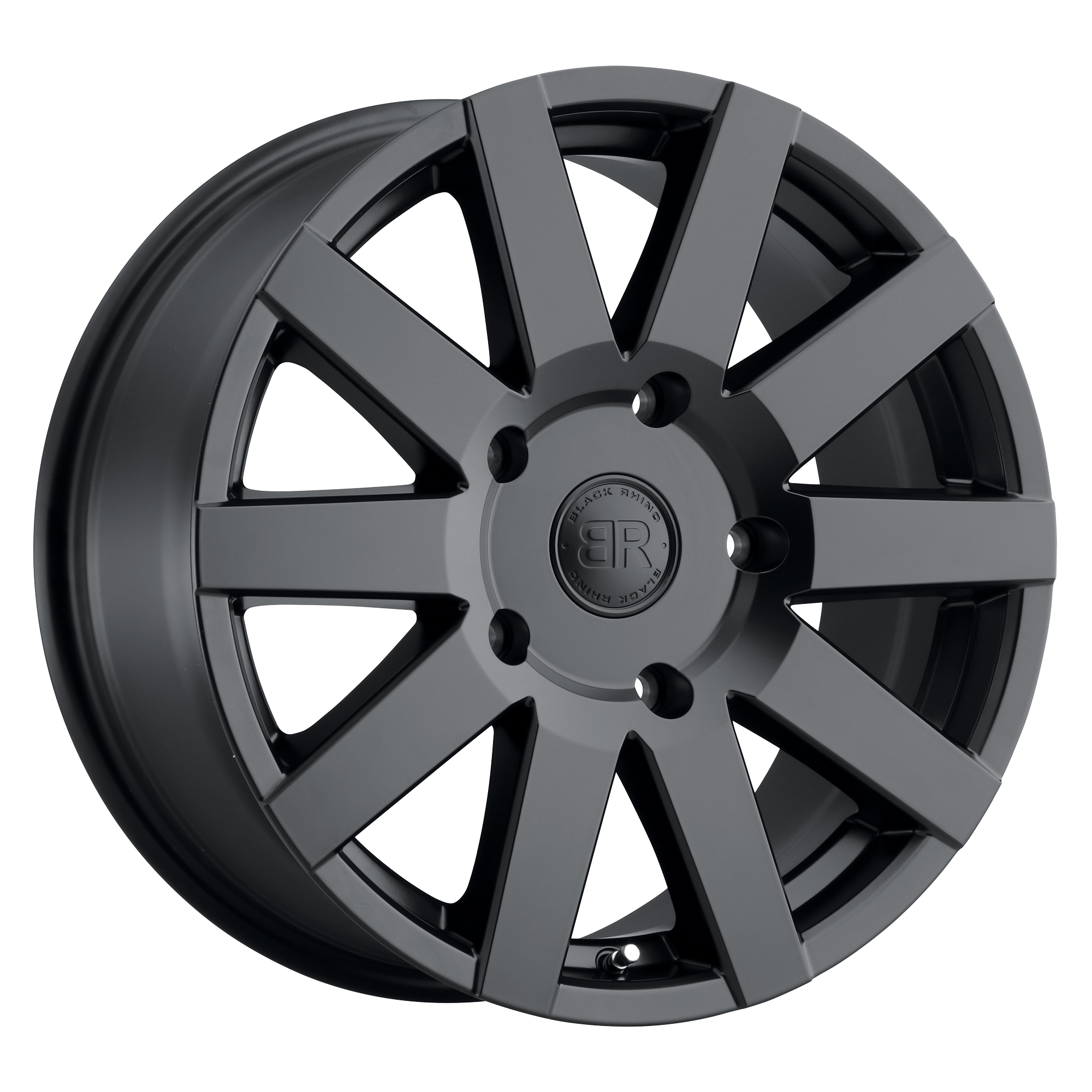 Black Rhino 16"x7.5" Non-Chrome Matte Black Custom Wheel ARSWCW1675JRN356140M12