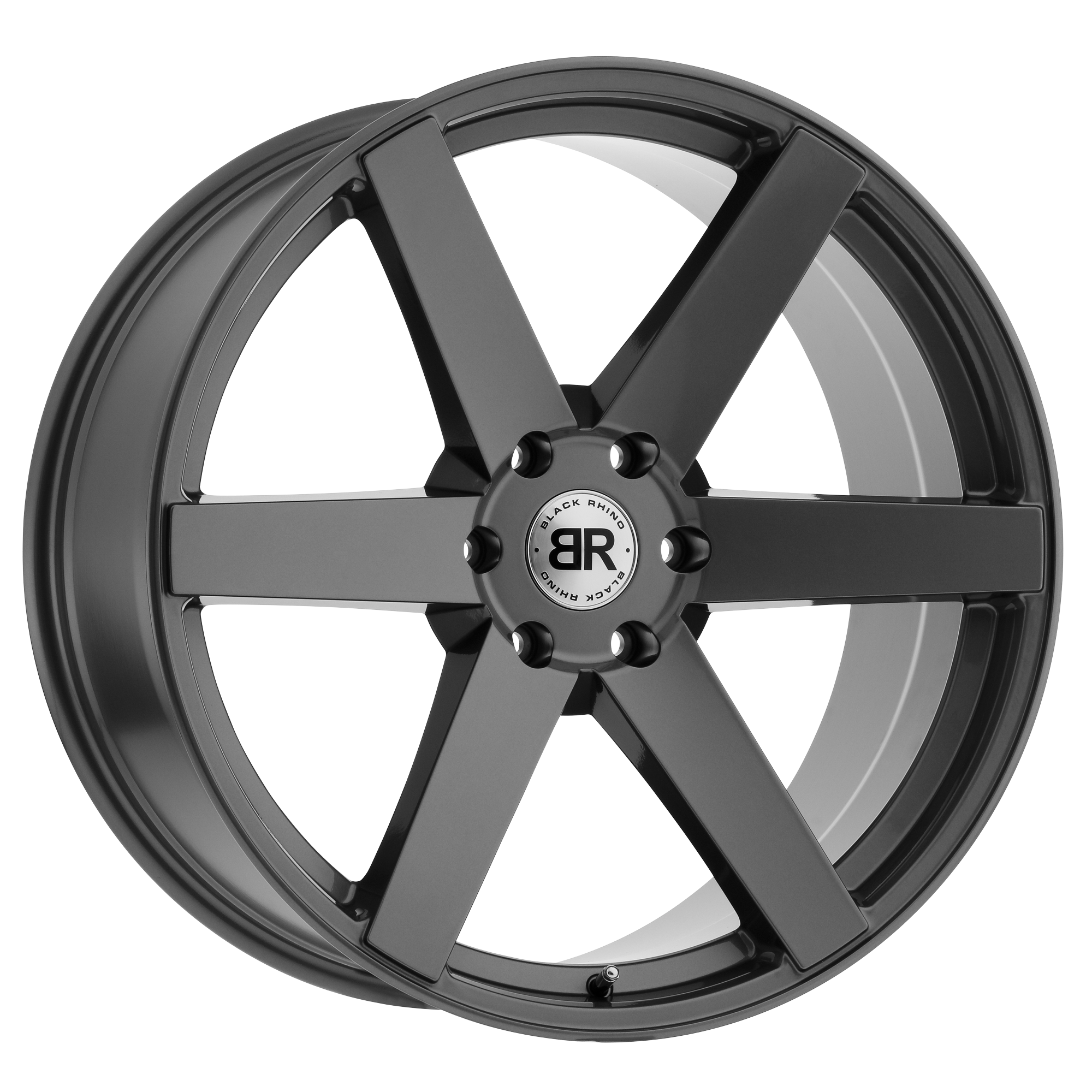 Black Rhino 20"x9.5" Non-Chrome Gloss Gunmetal Custom Wheel ARSWCW2095KAR156140G12