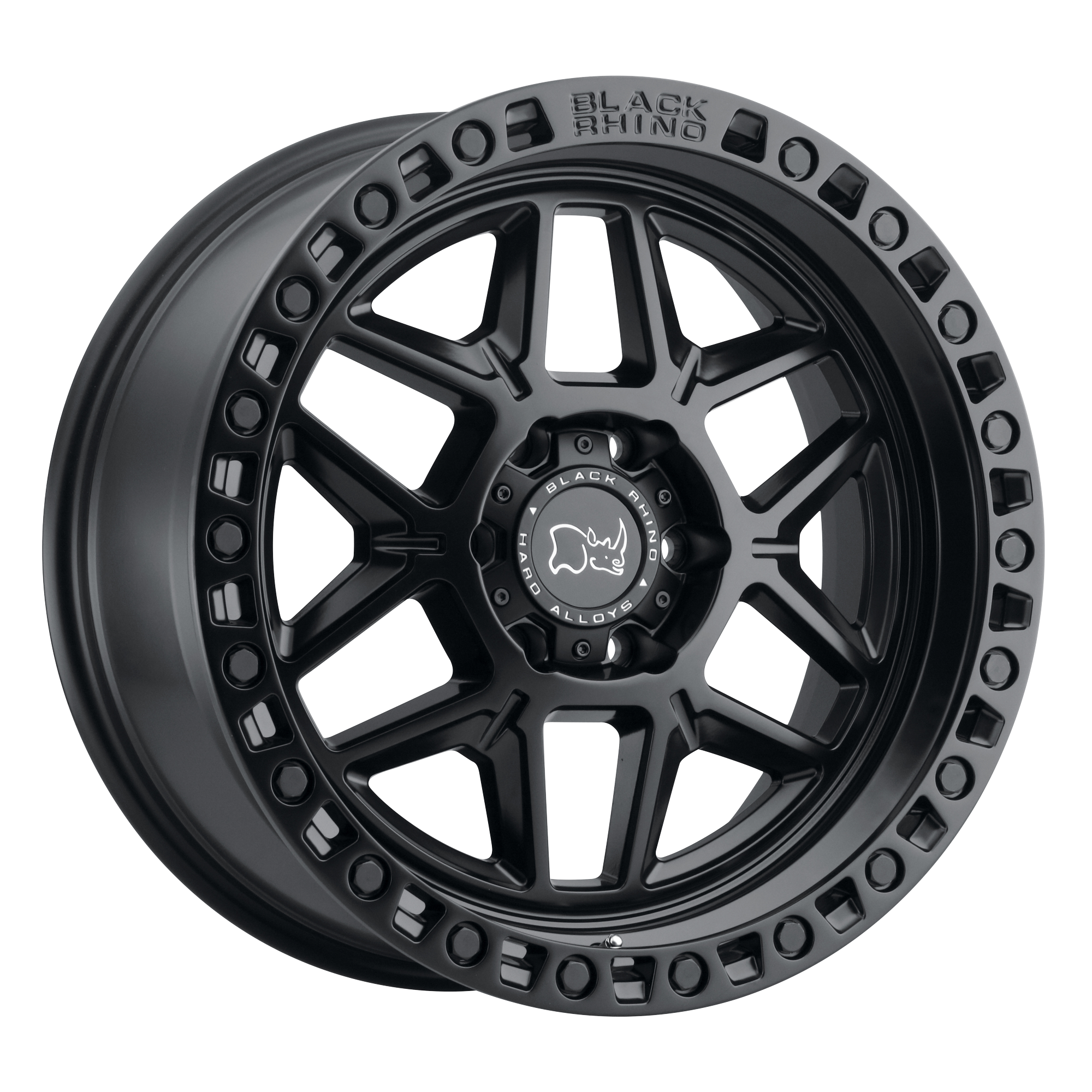 Black Rhino 17"x9" Non-Chrome Matte Black Custom Wheel ARSWCW1790KLS26140M12