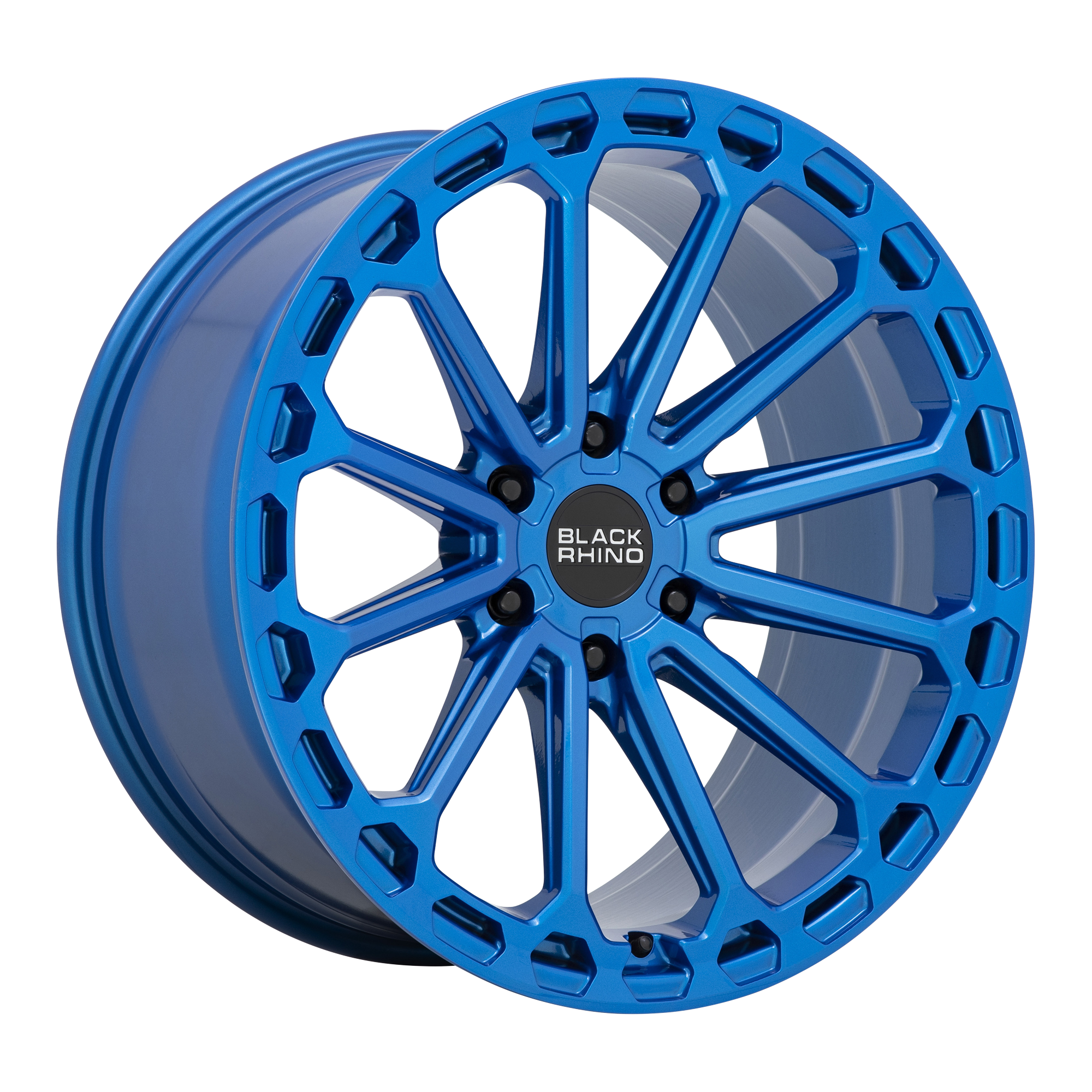 Black Rhino 17"x9.5" Non-Chrome Dearborn Blue Custom Wheel ARSWCW1795KZN26140U12