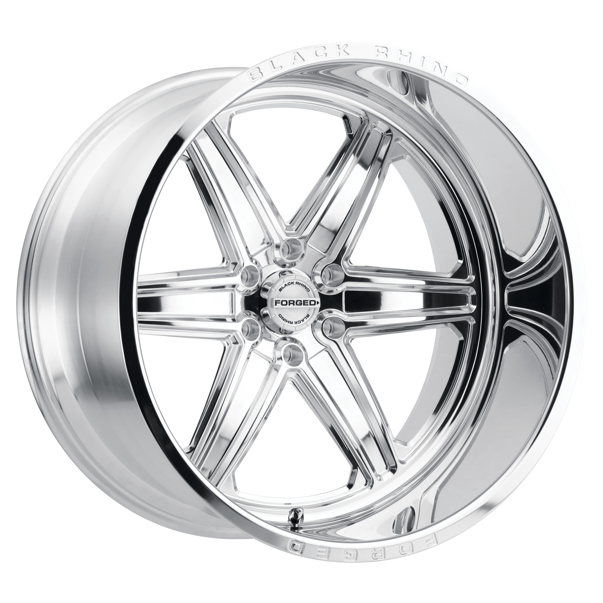 Black Rhino 22"x14" Non-Chrome Polished Custom Wheel ARSWCW2214MDR66140P12