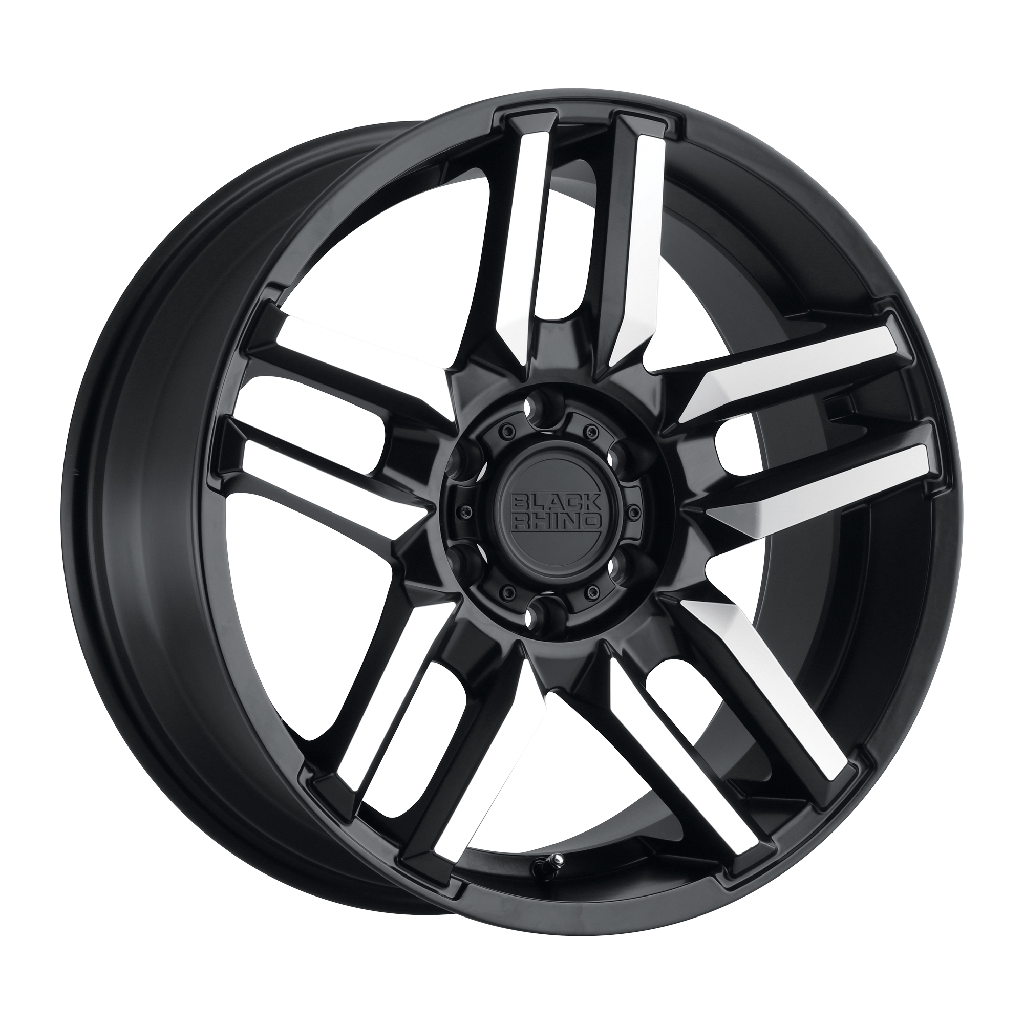 Black Rhino 17"x8.5" Non-Chrome Matte Black With Machined Face Custom Wheel ARSWCW1785MSA85127F71