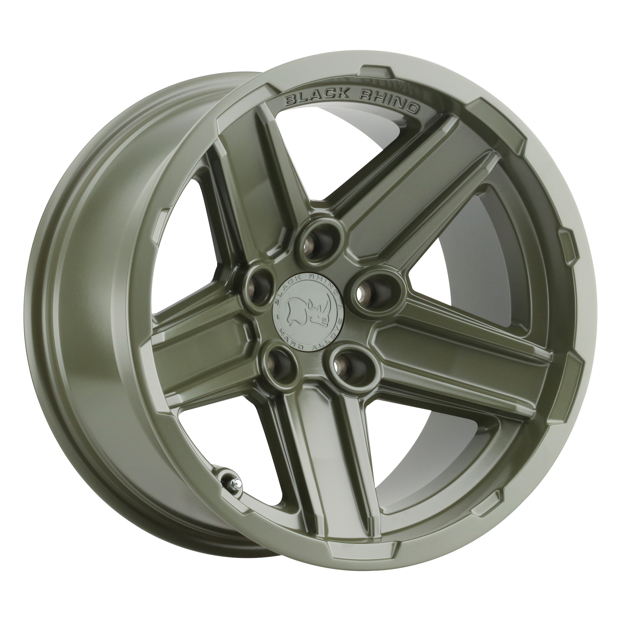 Black Rhino 17"x9.5" Non-Chrome Olive Drab Green Custom Wheel ARSWCW1795RCN25127N71