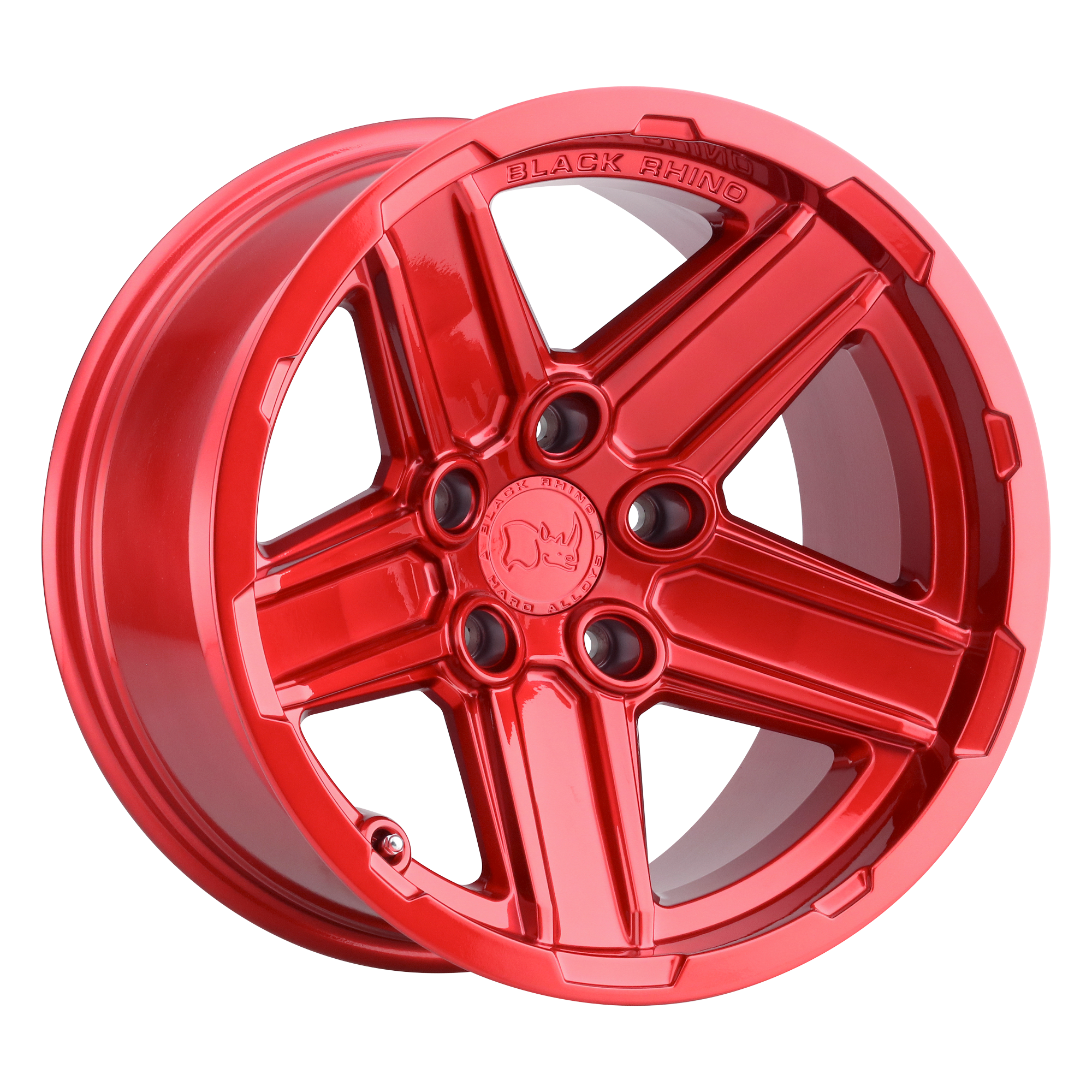 Black Rhino 17"x9.5" Non-Chrome Candy Red Custom Wheel ARSWCW1795RCN25127R71