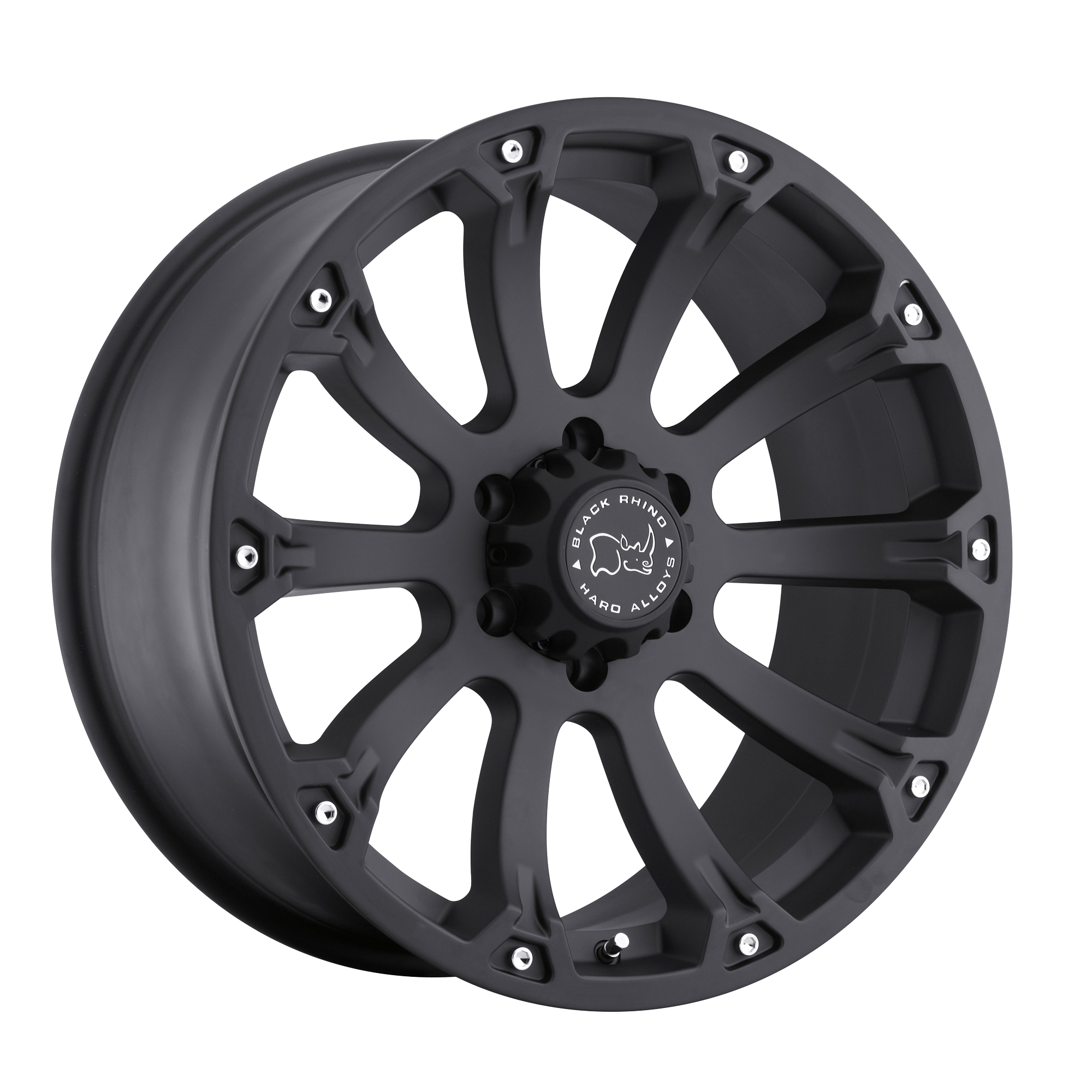 Black Rhino 17"x9" Non-Chrome Matte Black Custom Wheel ARSWCW1790SID26135B87