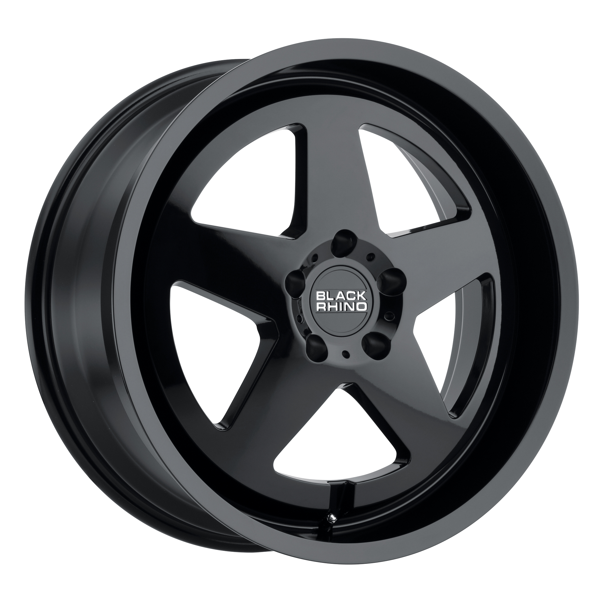 Black Rhino 20"x8.5" Non-Chrome Gloss Black Custom Wheel ARSWCW2085SVR355120B76