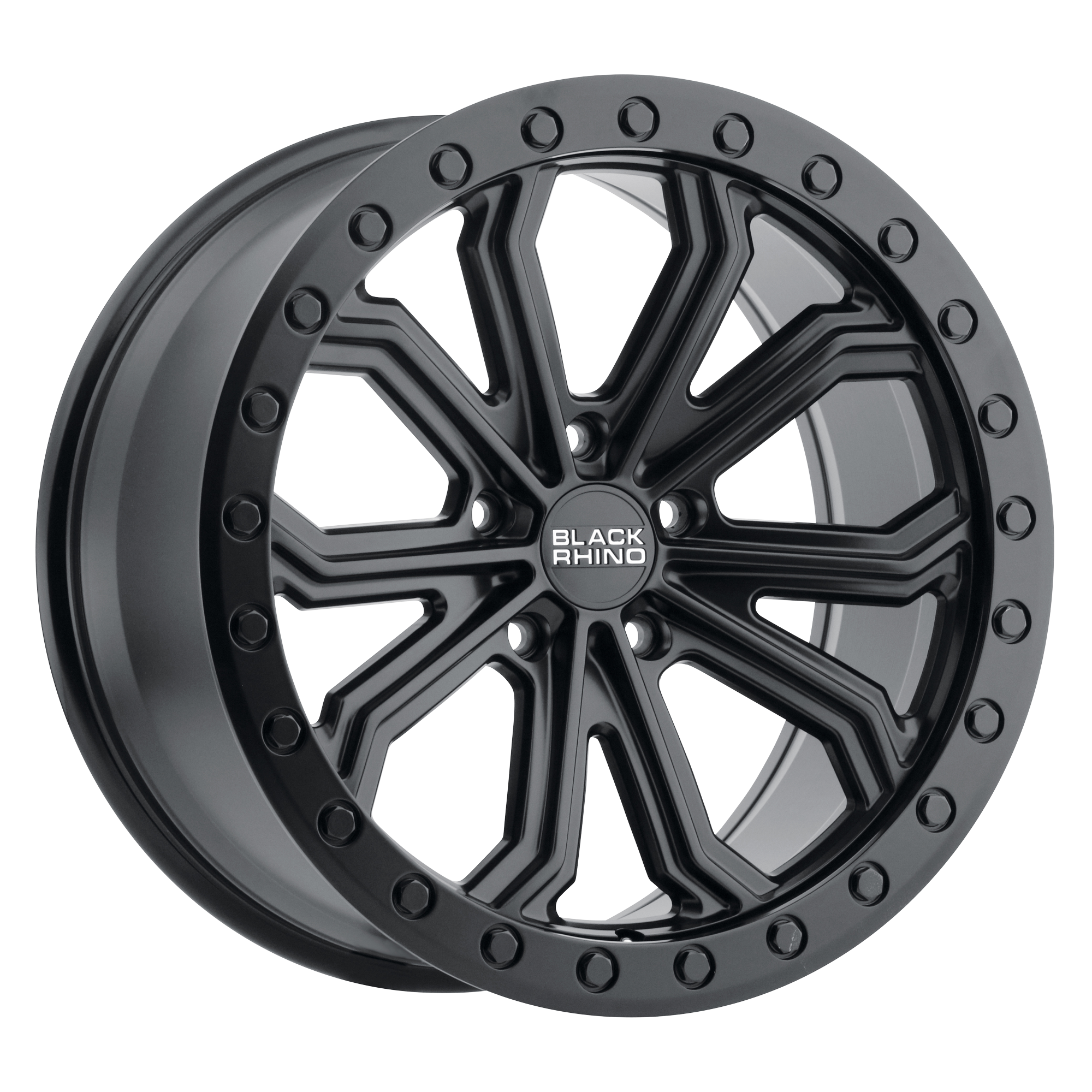 Black Rhino 22"x10" Non-Chrome Matte Black Custom Wheel ARSWCW2210TBC355130M84