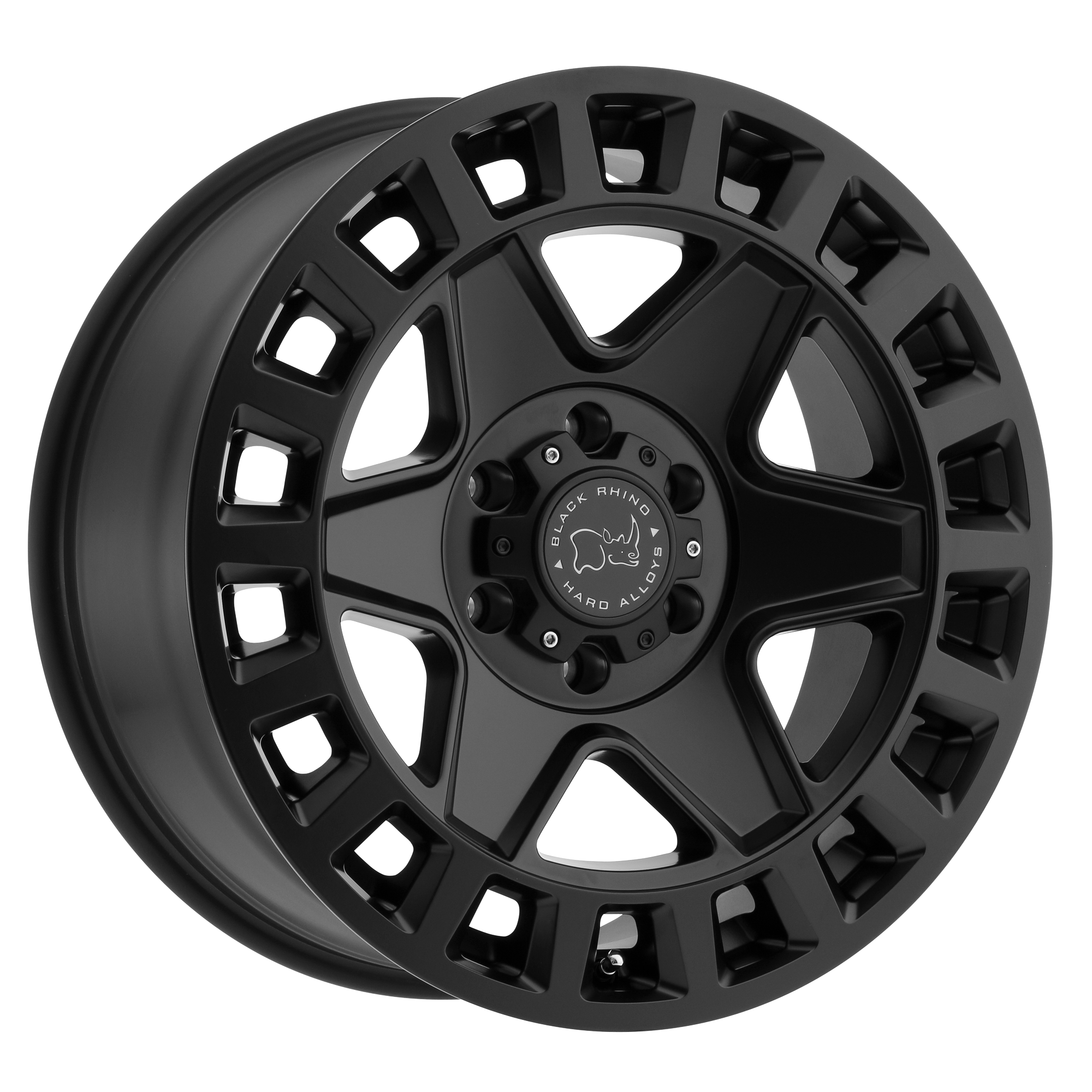 Black Rhino 17"x8" Non-Chrome Matte Black Custom Wheel ARSWCW1780YRK305127M71