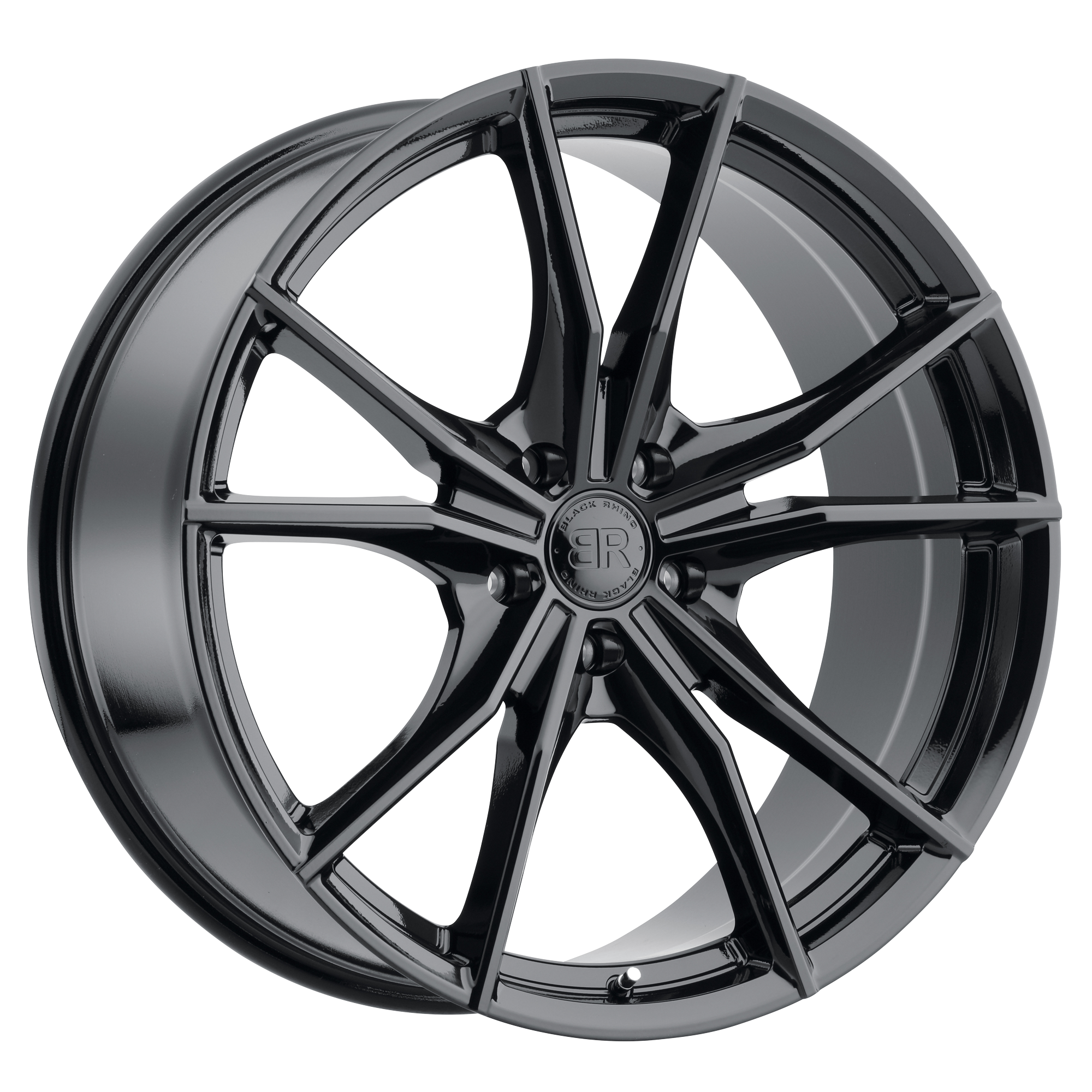 Black Rhino 22"x9.5" Non-Chrome Gloss Black Custom Wheel ARSWCW2295ZON355114B76