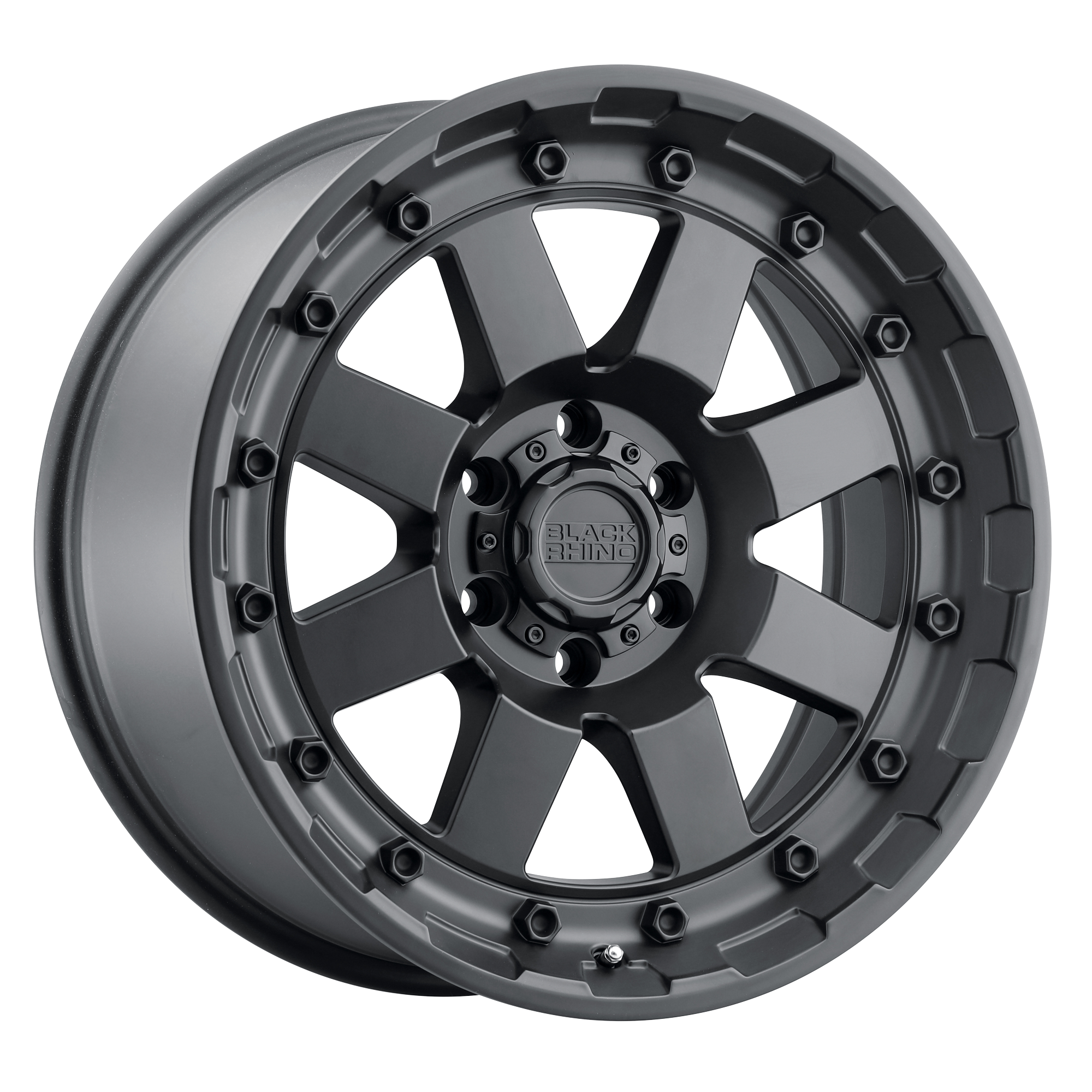 Black Rhino 17"x8.5" Non-Chrome Matte Black Custom Wheel ARSWCW1785CGH85127M71