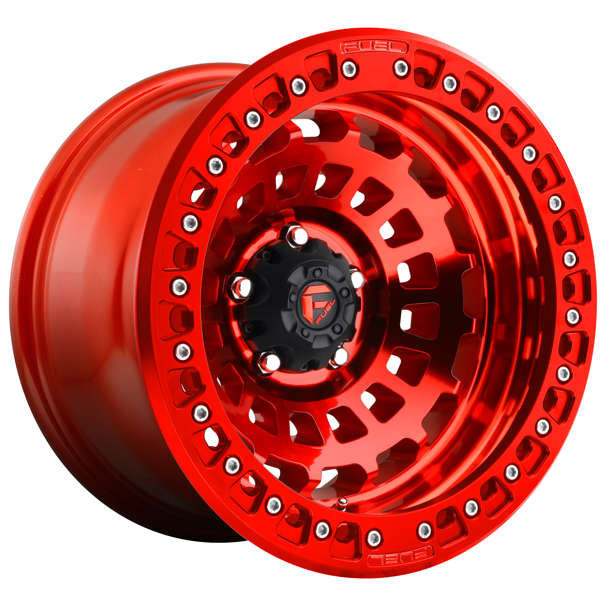 Fuel 17"x9" Non-Chrome Candy Red Custom Wheel ARSWCWD10017905645