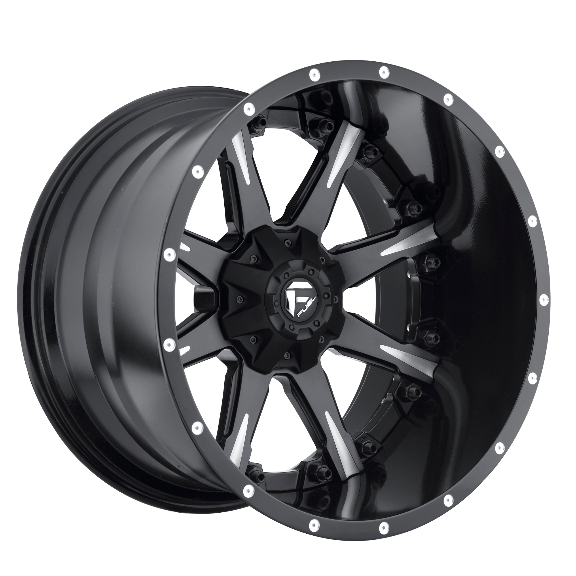 Fuel 20"x10" Non-Chrome Matte Black Milled Custom Wheel ARSWCWD25120001847