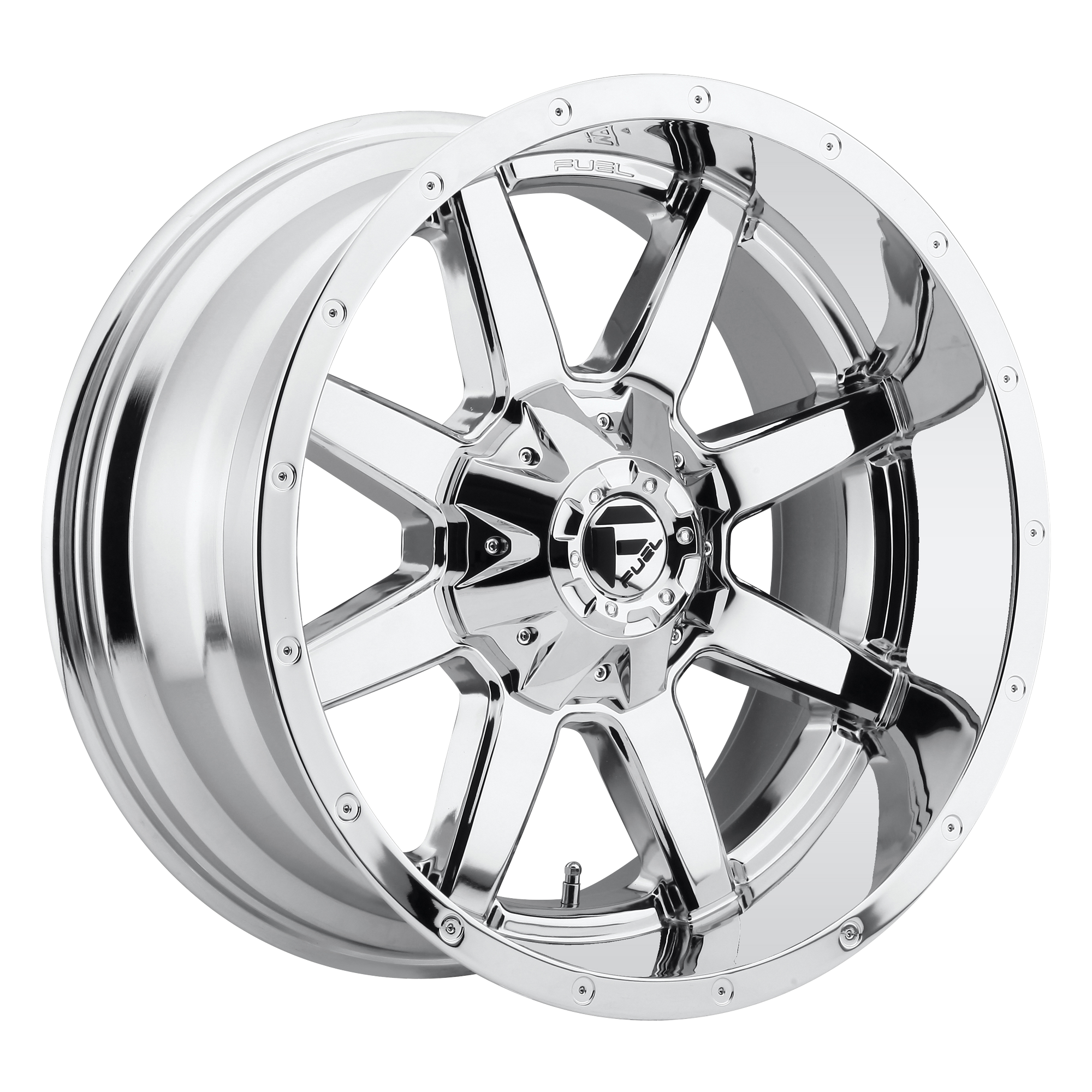 Fuel 17"x10" Non-Chrome Chrome Plated Custom Wheel ARSWCWD53617009845