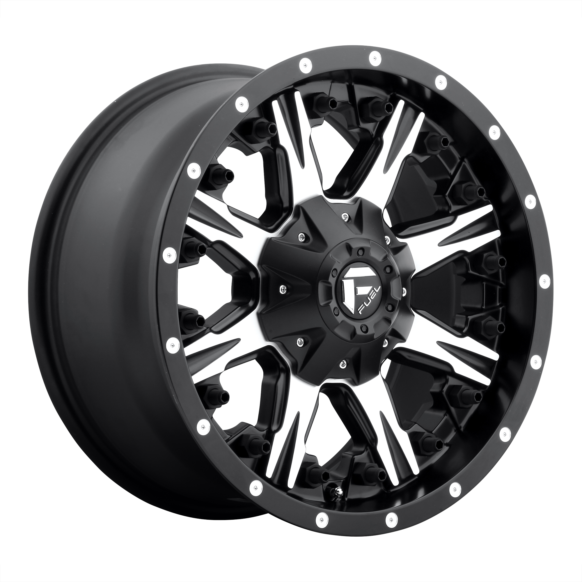 Fuel 17"x9" Non-Chrome Matte Black Machined Custom Wheel ARSWCWD54117909850