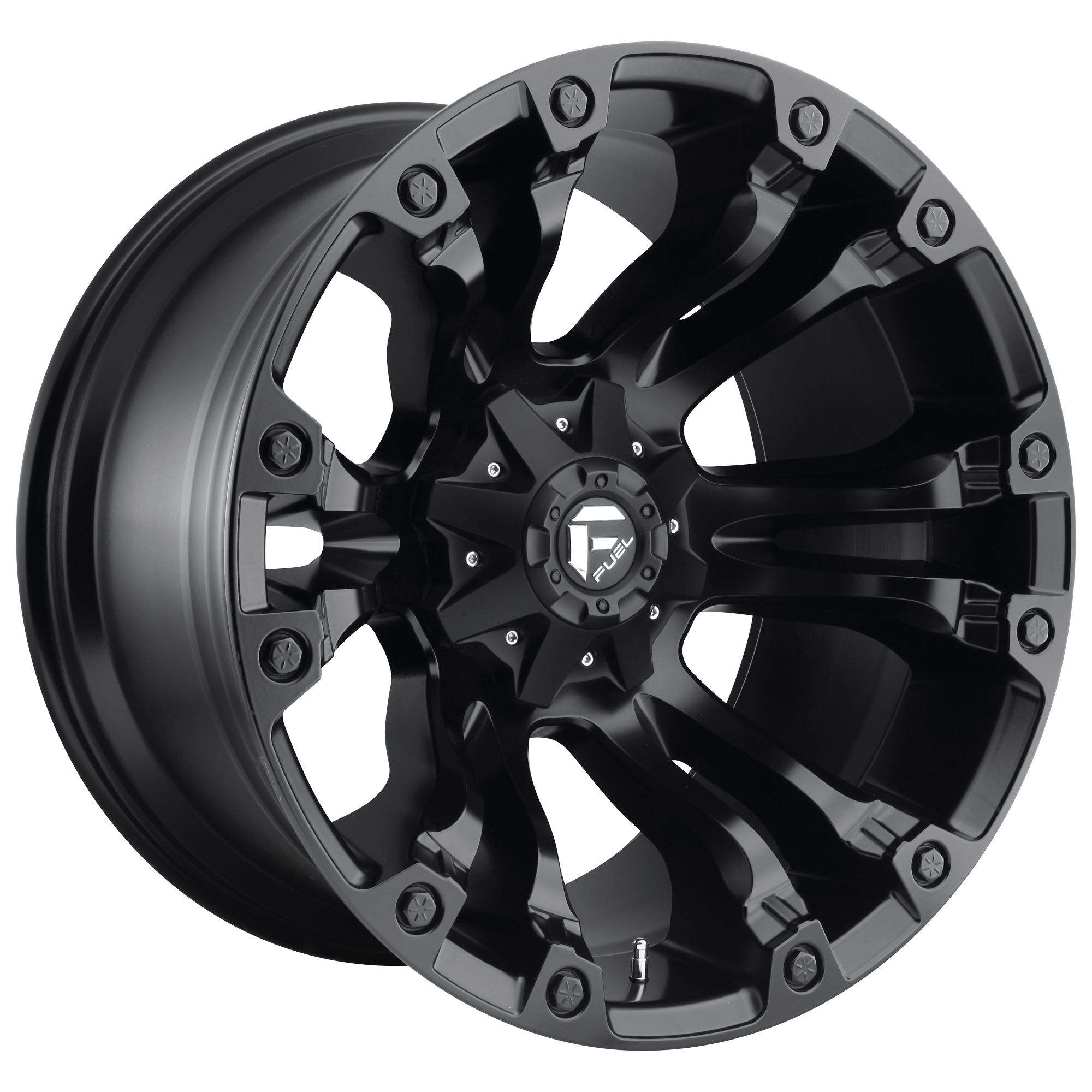 Fuel 15"x8" Non-Chrome Matte Black Custom Wheel ARSWCWD56015800437