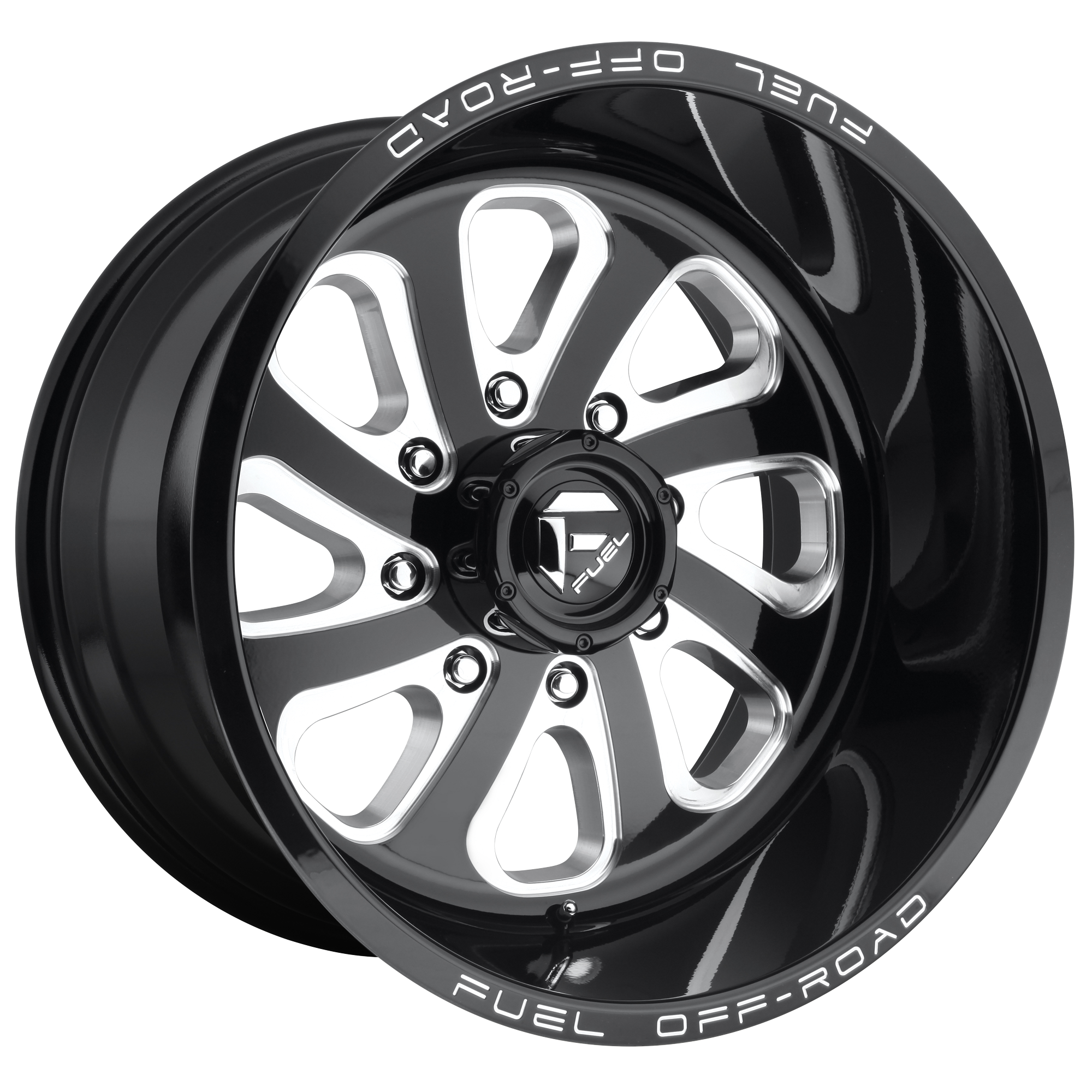 Fuel 18"x9" Non-Chrome Gloss Black Milled Custom Wheel ARSWCWD58718908245