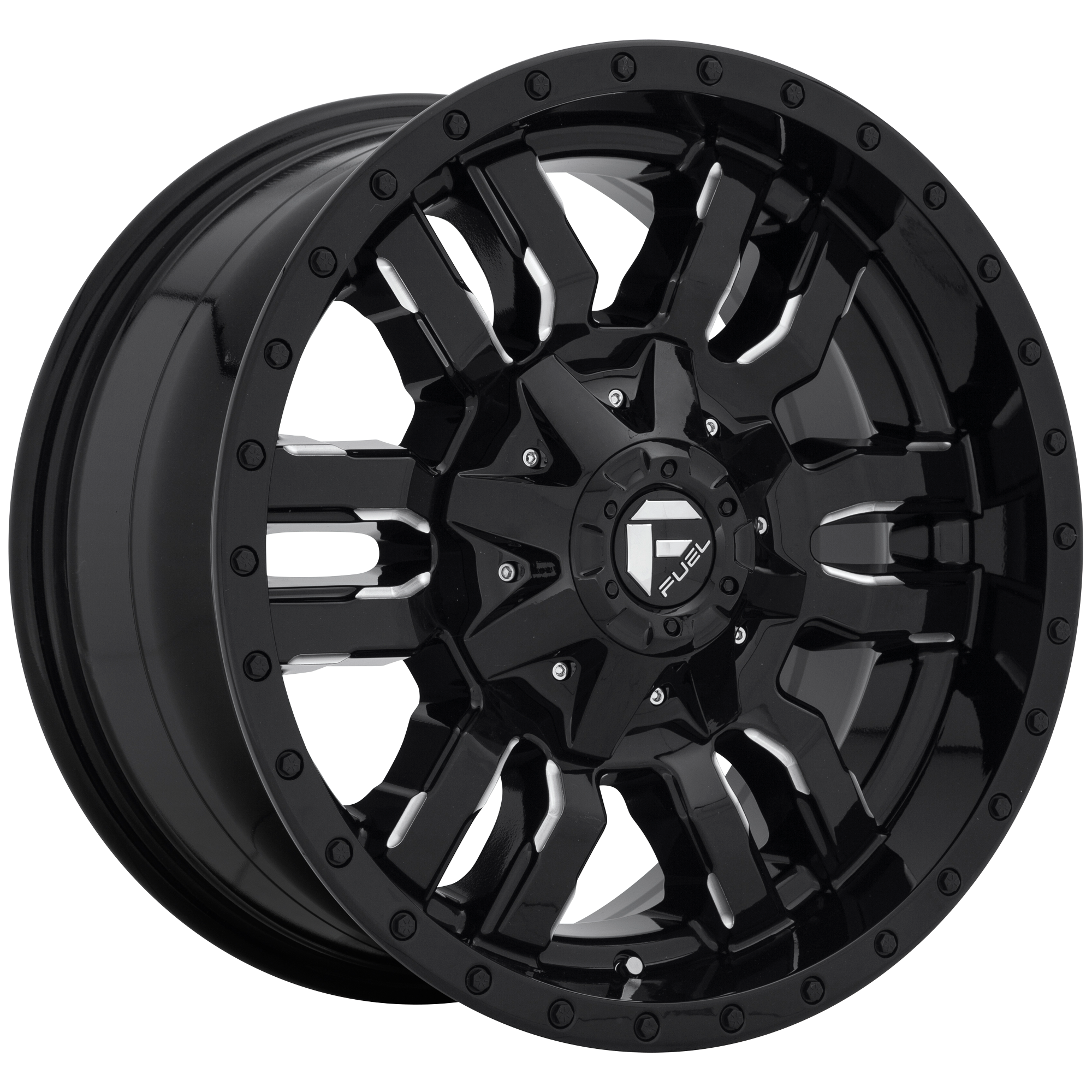 Fuel 17"x9" Non-Chrome Gloss Black Milled Custom Wheel ARSWCWD59517902645